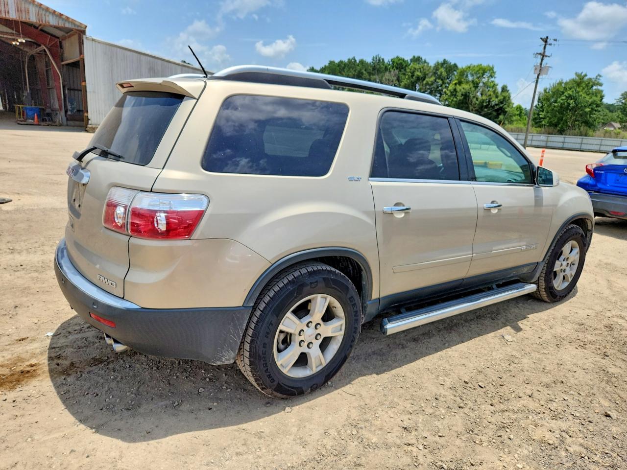 2007 Gmc Acadia Slt-2 Red vin: 1GKEV33797J138873