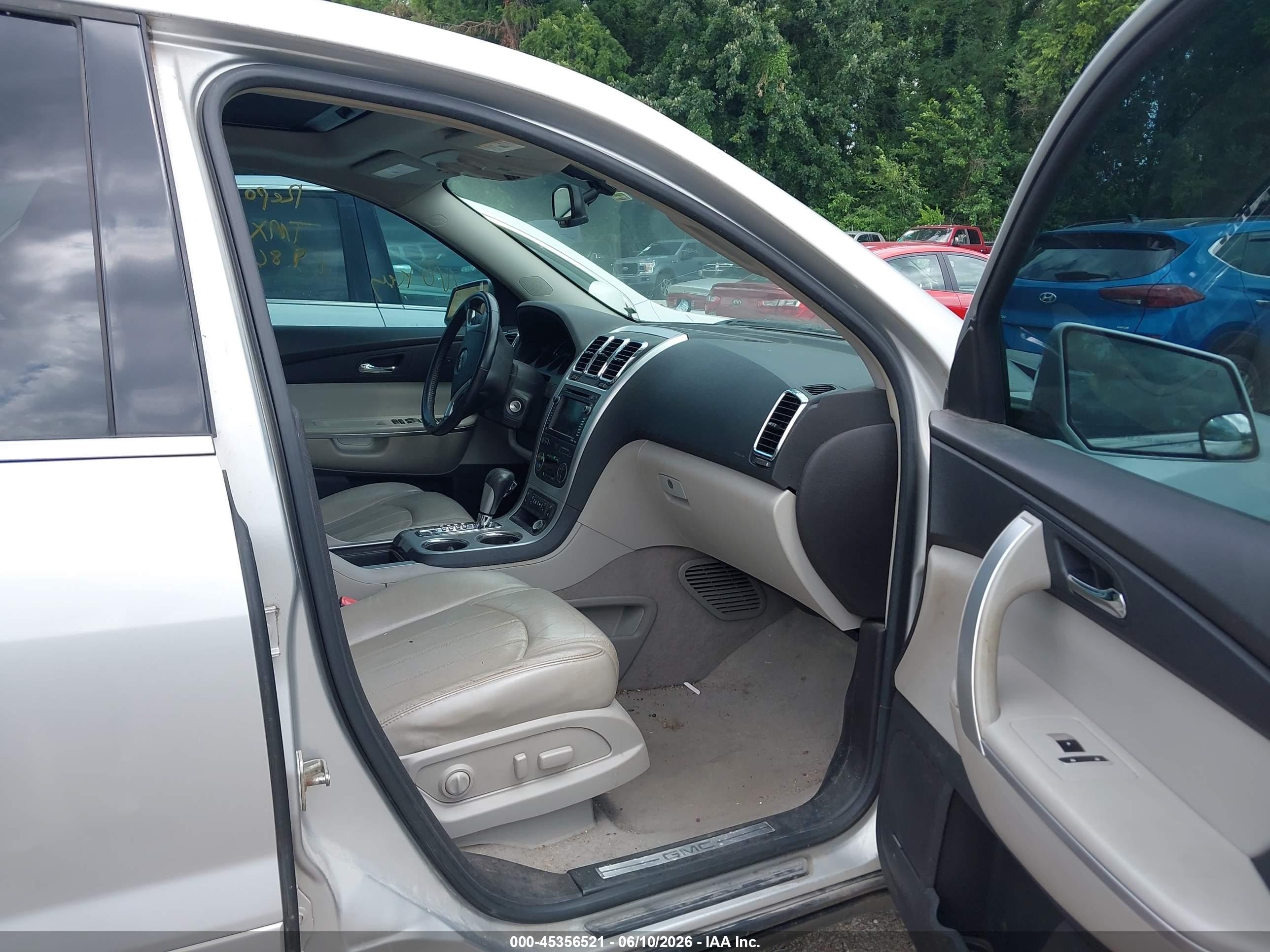 2009 Gmc Acadia Slt-2 Gray vin: 1GKEV33D29J198633