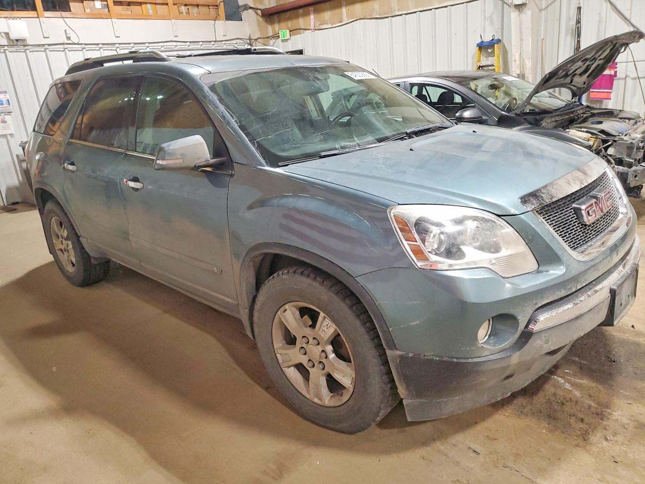 2009 Gmc Acadia Slt-2 Green vin: 1GKEV33D49J167495