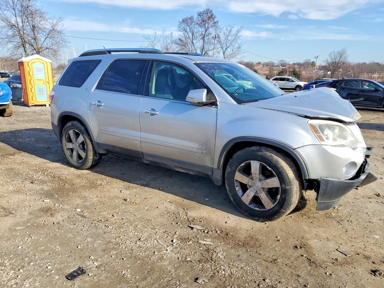 2009 Gmc Acadia Slt-2 Серебряный vin: 1GKEV33D69J187036