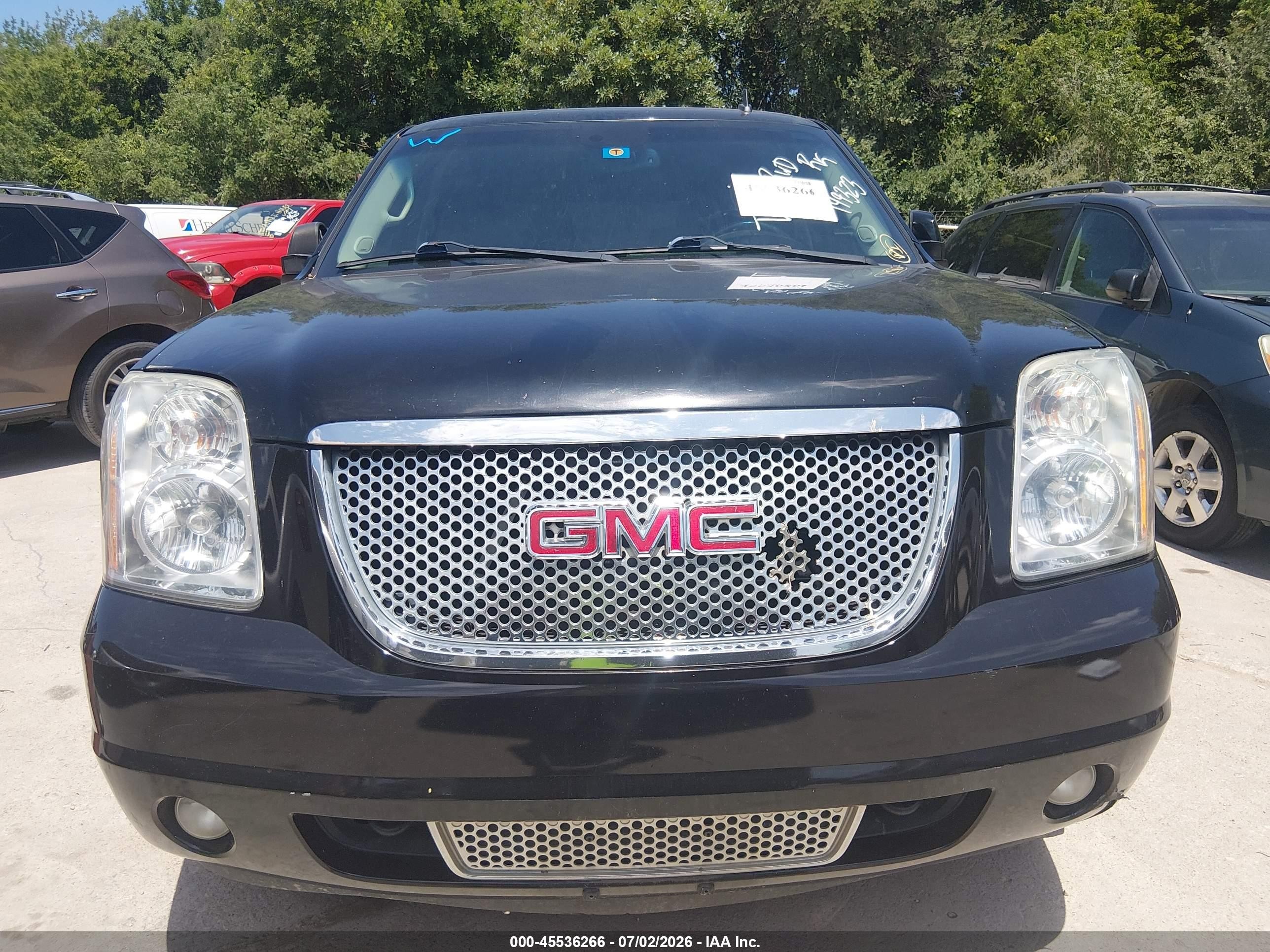 2009 Gmc Yukon Denali Denali Black vin: 1GKFC03229R199323