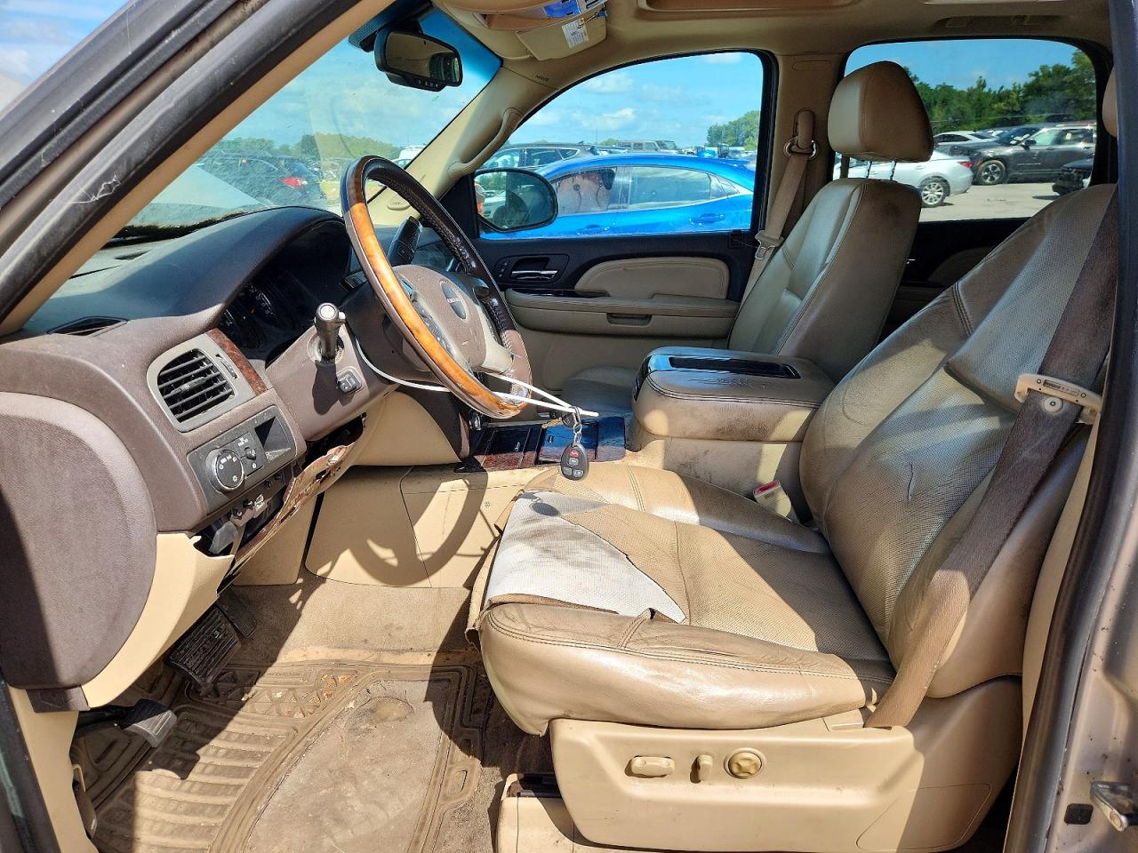2009 Gmc Yukon Denali Beige vin: 1GKFC03269R229102