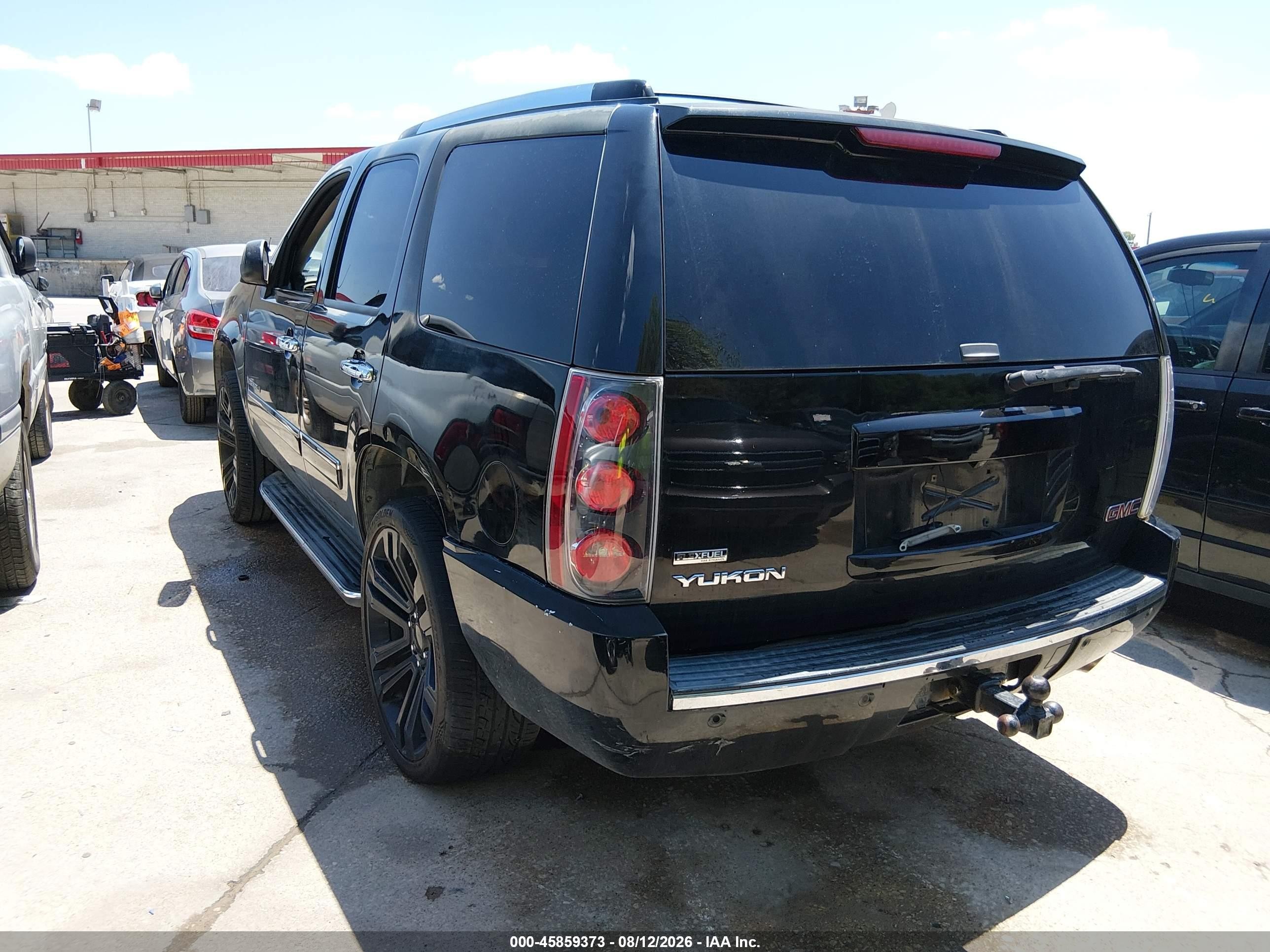 2009 Gmc Yukon Denali Denali Black vin: 1GKFC03279R270161