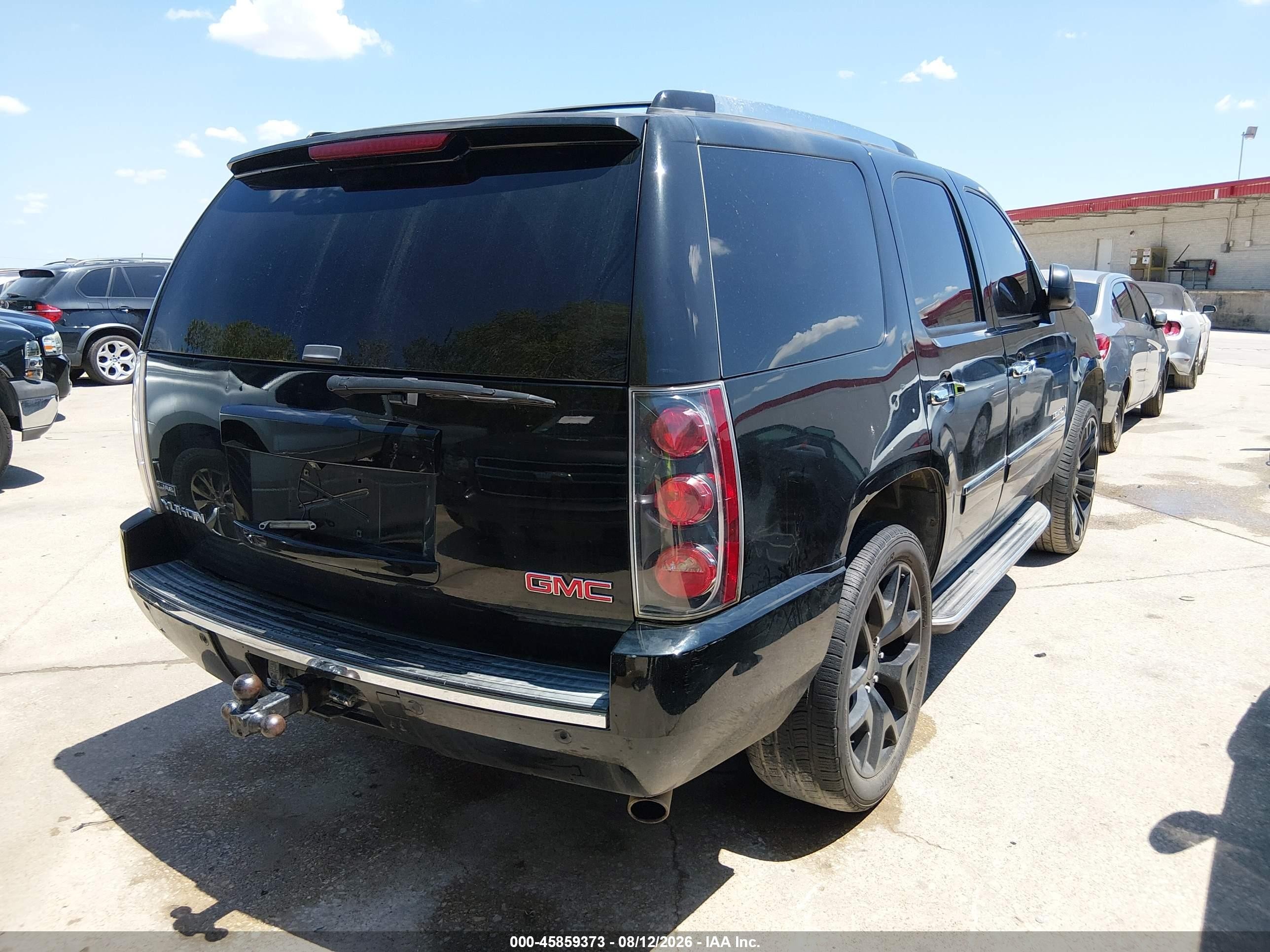 2009 Gmc Yukon Denali Denali Black vin: 1GKFC03279R270161