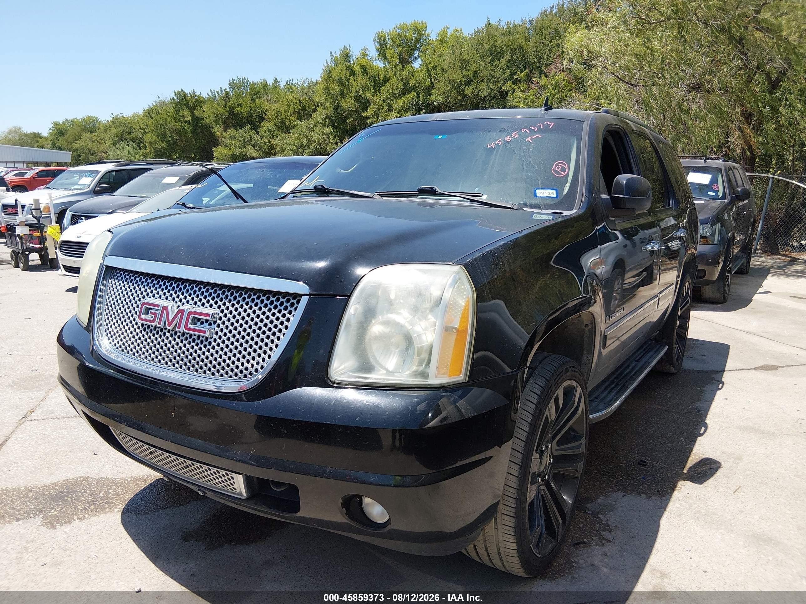 2009 Gmc Yukon Denali Denali Black vin: 1GKFC03279R270161