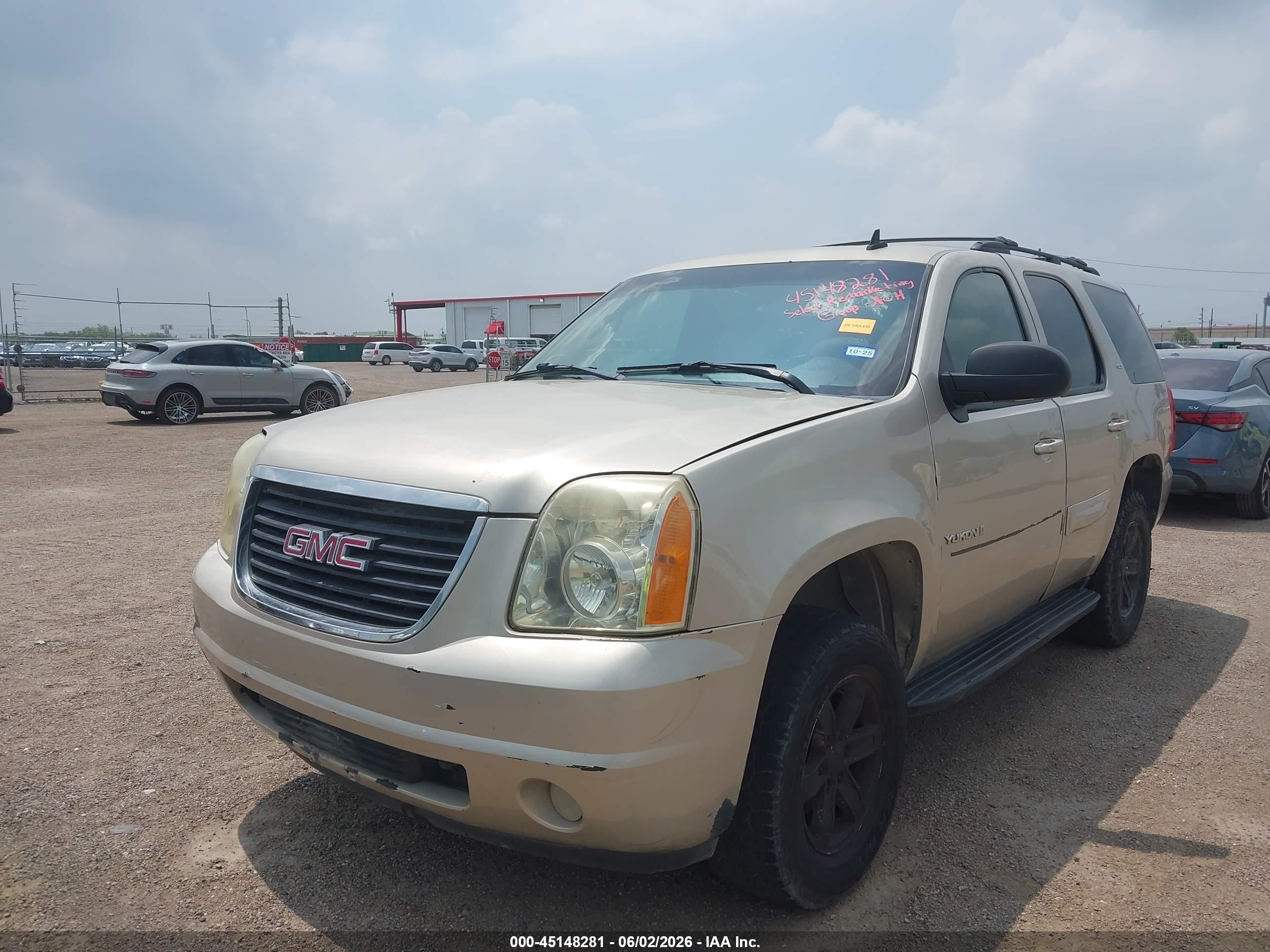 2007 Gmc Yukon Slt Gold vin: 1GKFC13007J341474