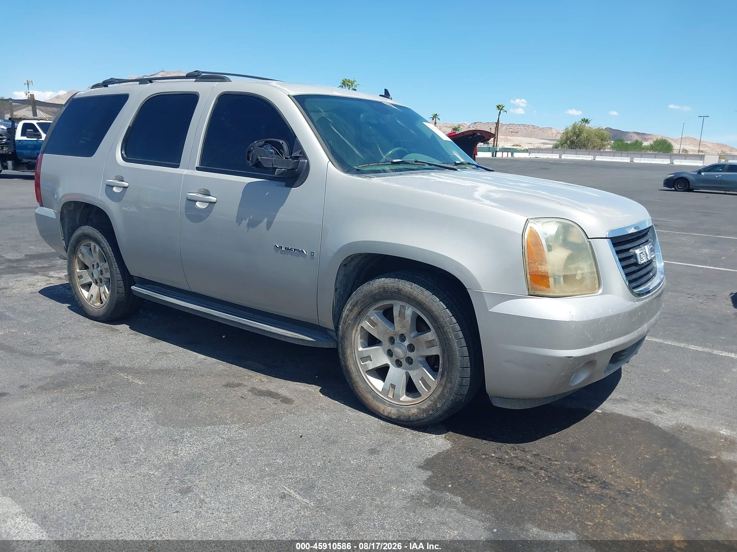 2007 Gmc Yukon Slt Beige vin: 1GKFC13017J130350
