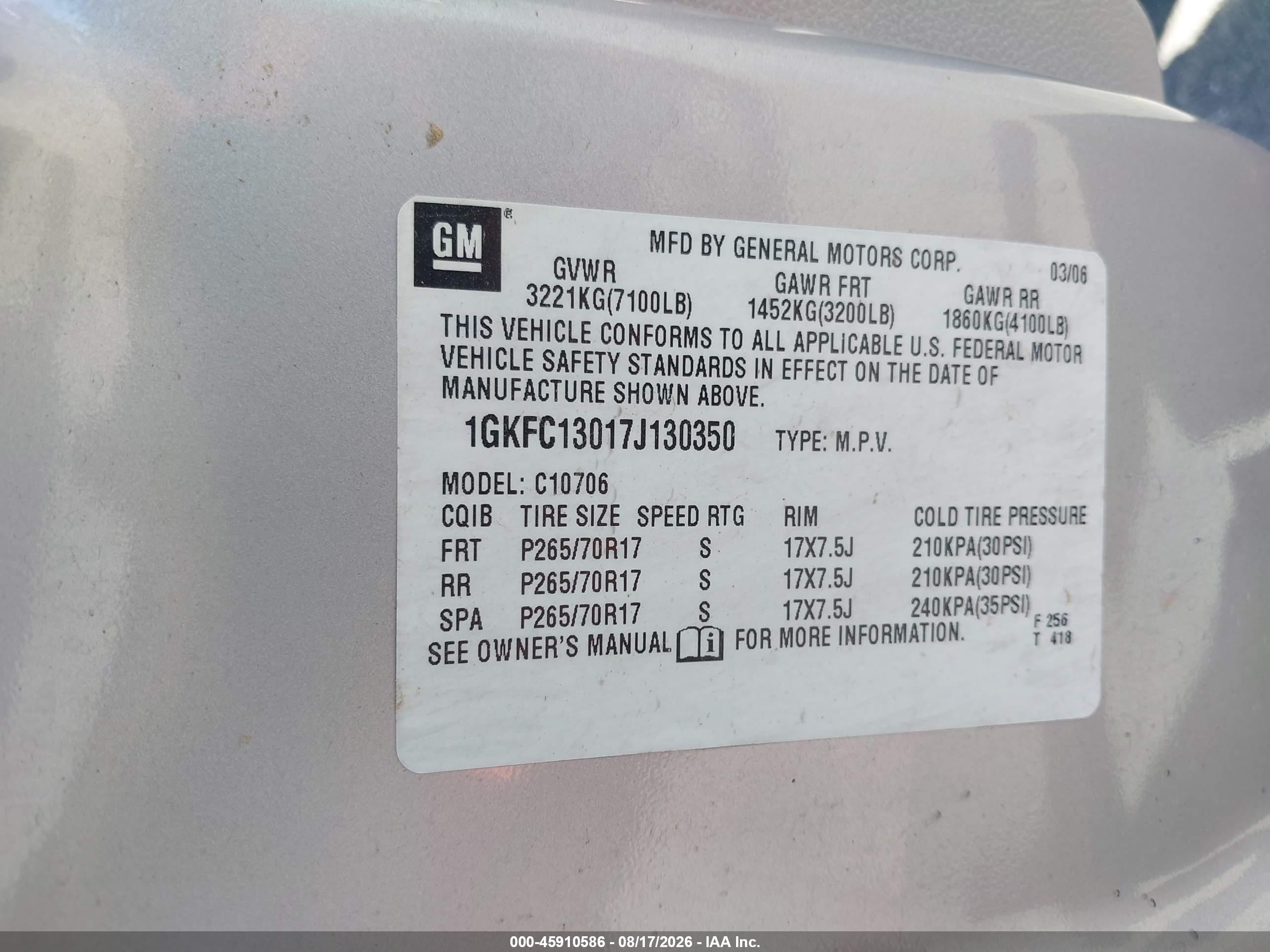 2007 Gmc Yukon Slt Бежевый vin: 1GKFC13017J130350