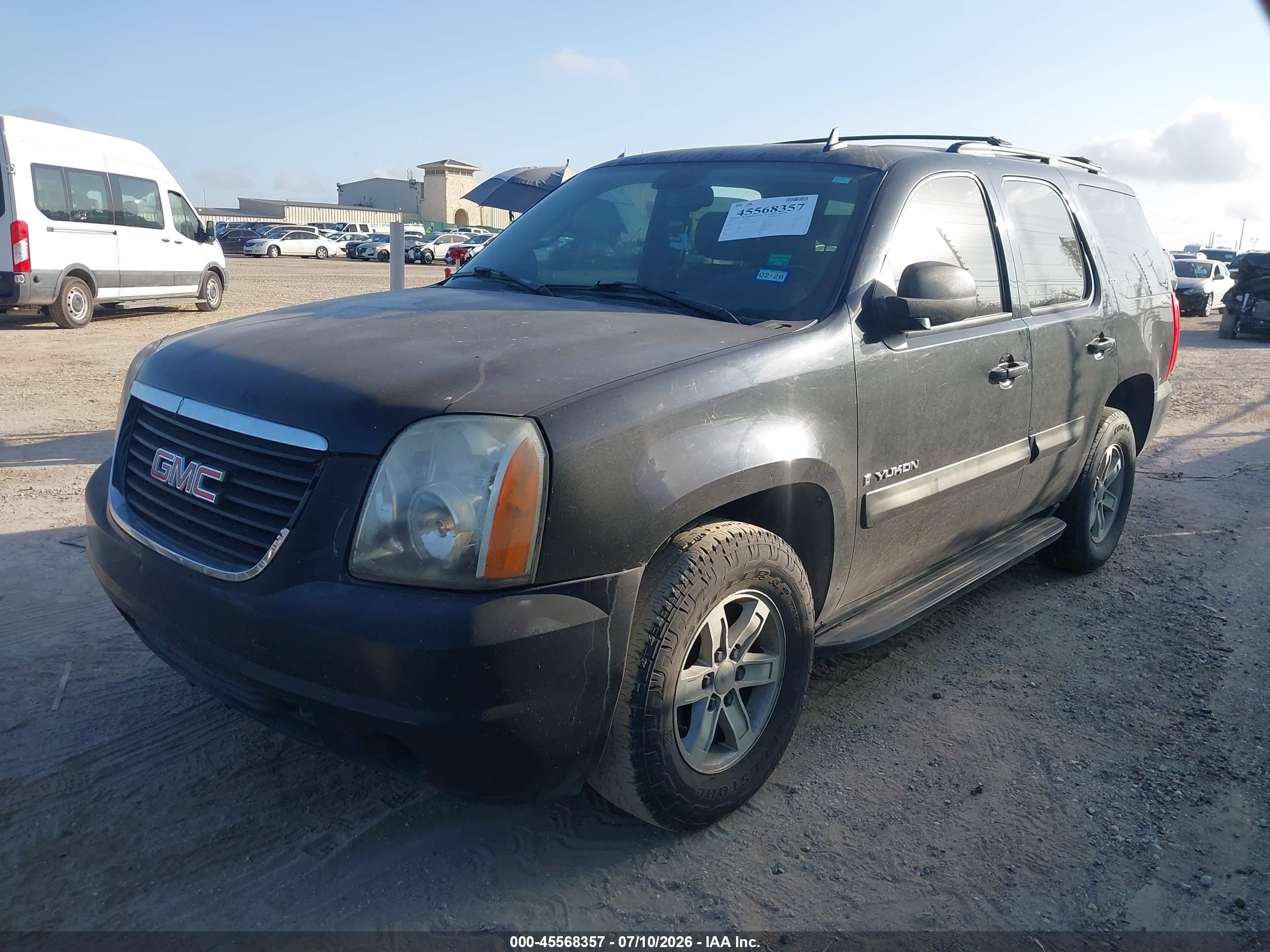 2008 Gmc Yukon Slt Black vin: 1GKFC13018R121022