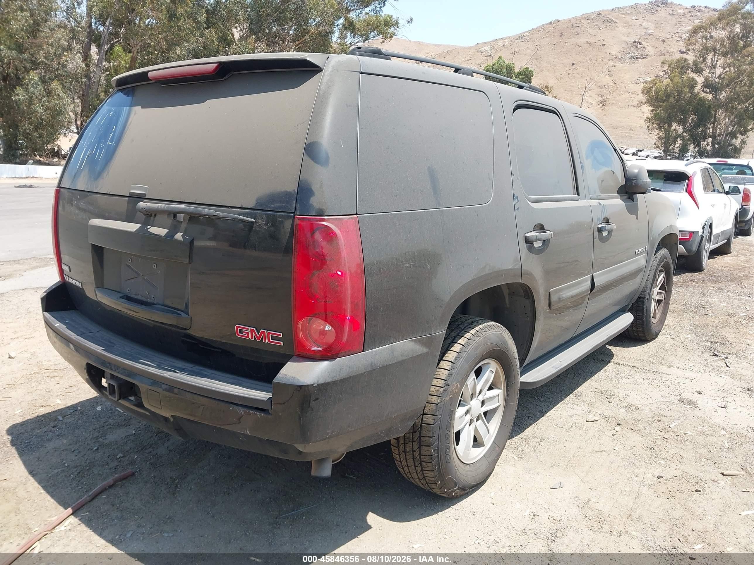 2007 Gmc Yukon Commercial Black vin: 1GKFC13037R242293