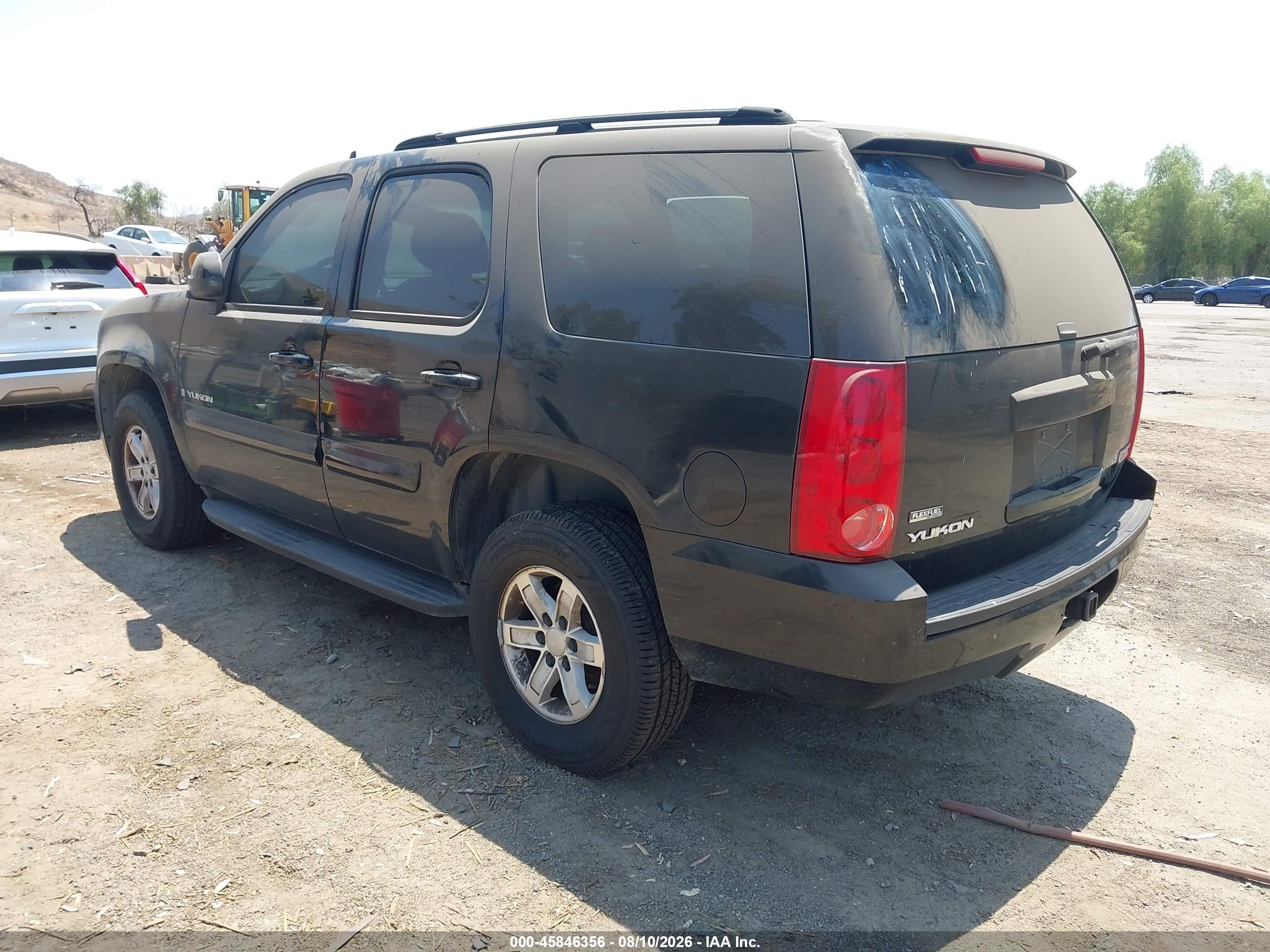 2007 Gmc Yukon Commercial Black vin: 1GKFC13037R242293