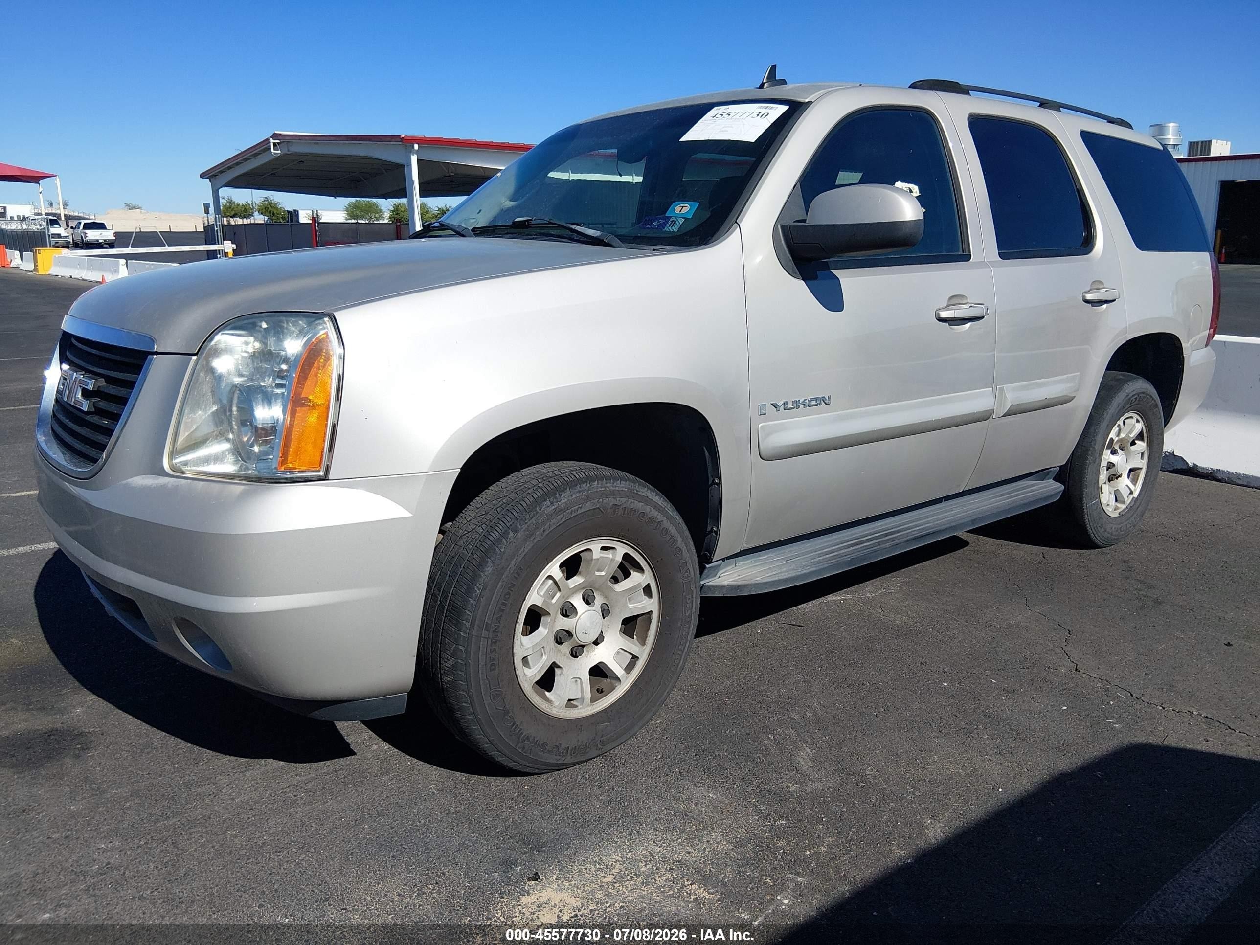 2007 Gmc Yukon Sle Tan vin: 1GKFC13047R232422