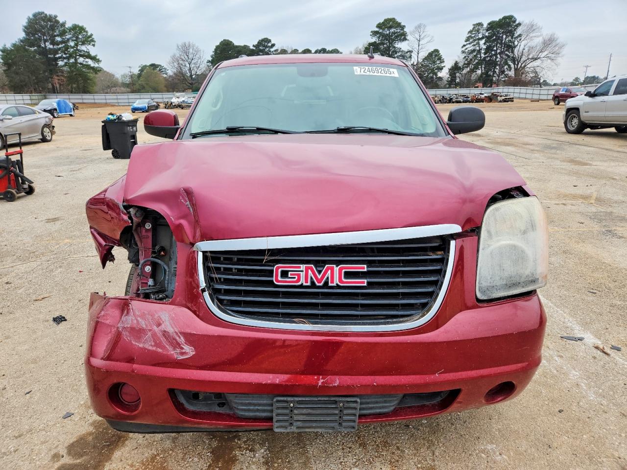 2007 Gmc Yukon Maroon vin: 1GKFC13047R417859
