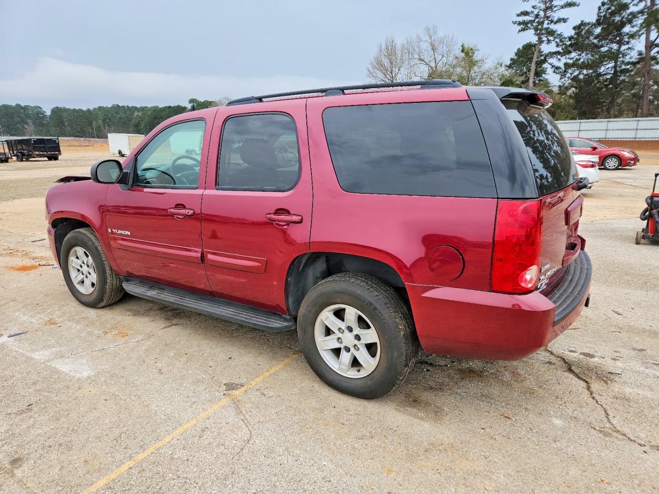 2007 Gmc Yukon Maroon vin: 1GKFC13047R417859