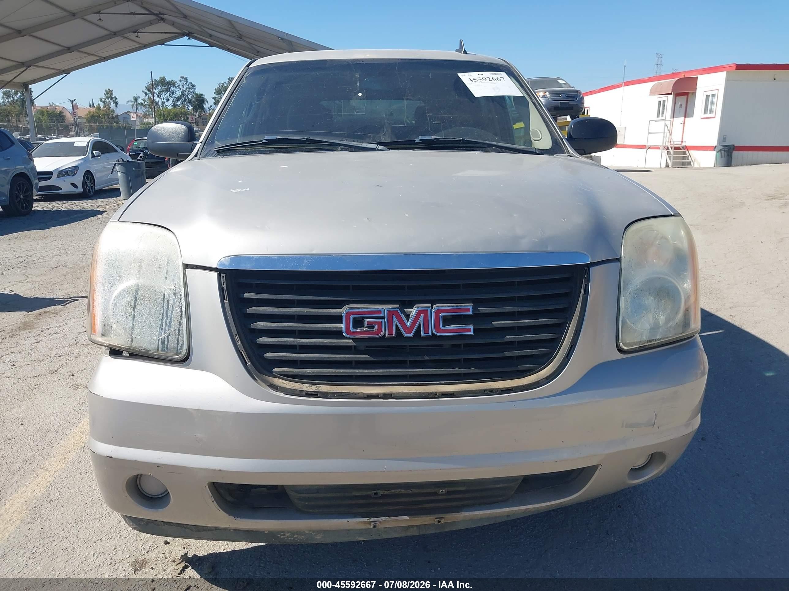 2007 Gmc Yukon Sle Gray vin: 1GKFC13057R315180