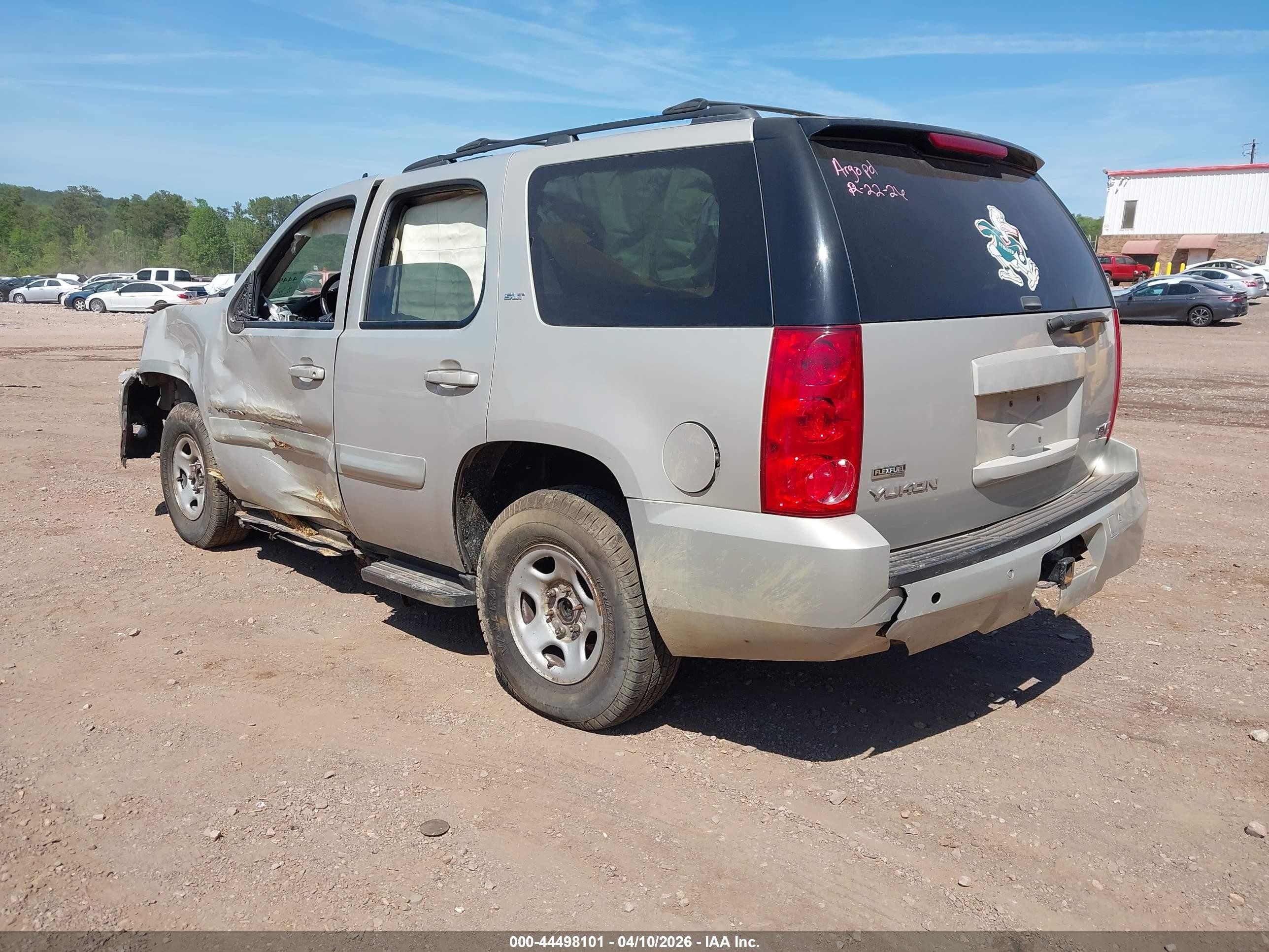 2008 Gmc Yukon Slt Beige vin: 1GKFC13058R188321