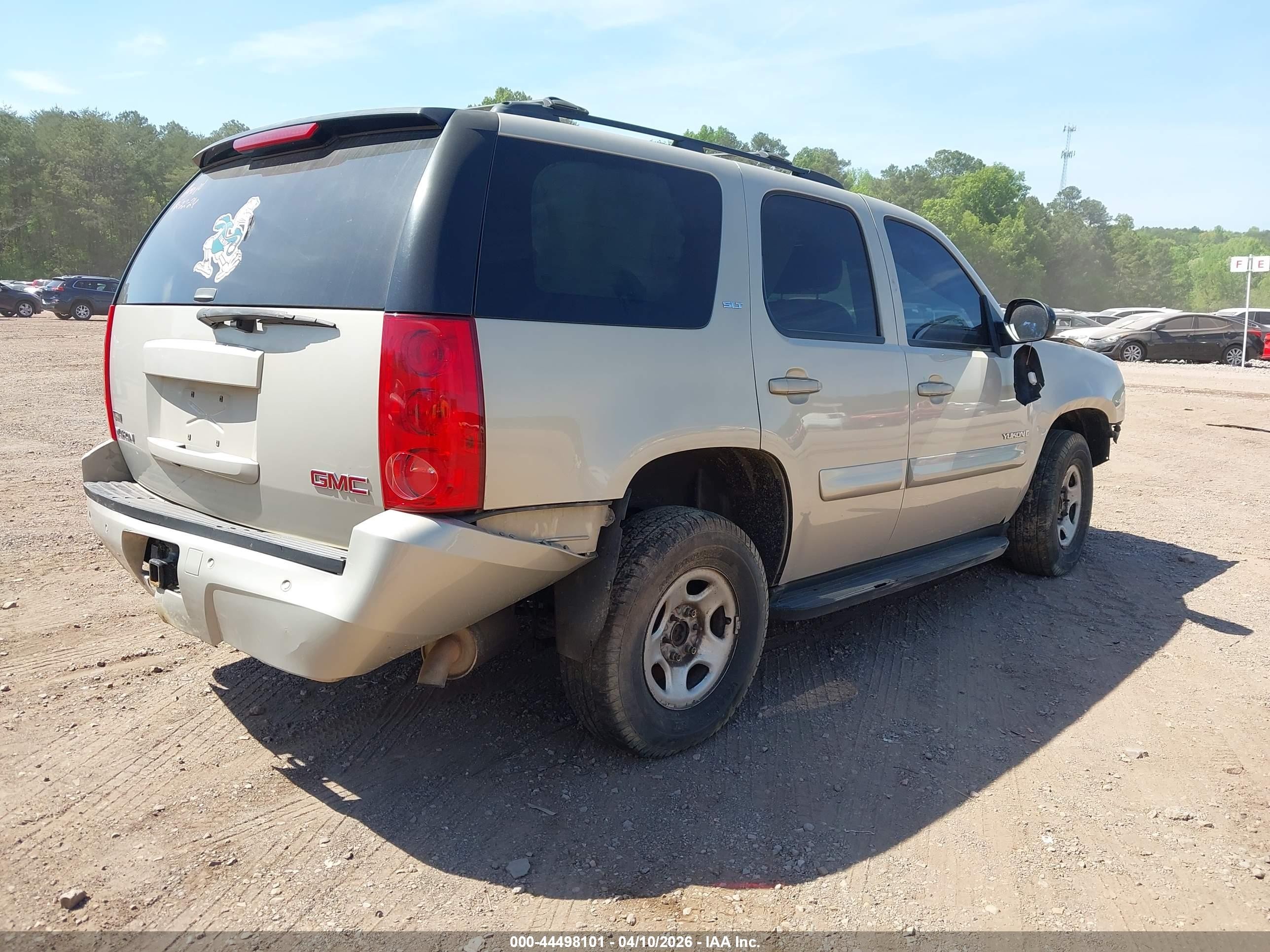 2008 Gmc Yukon Slt Beige vin: 1GKFC13058R188321