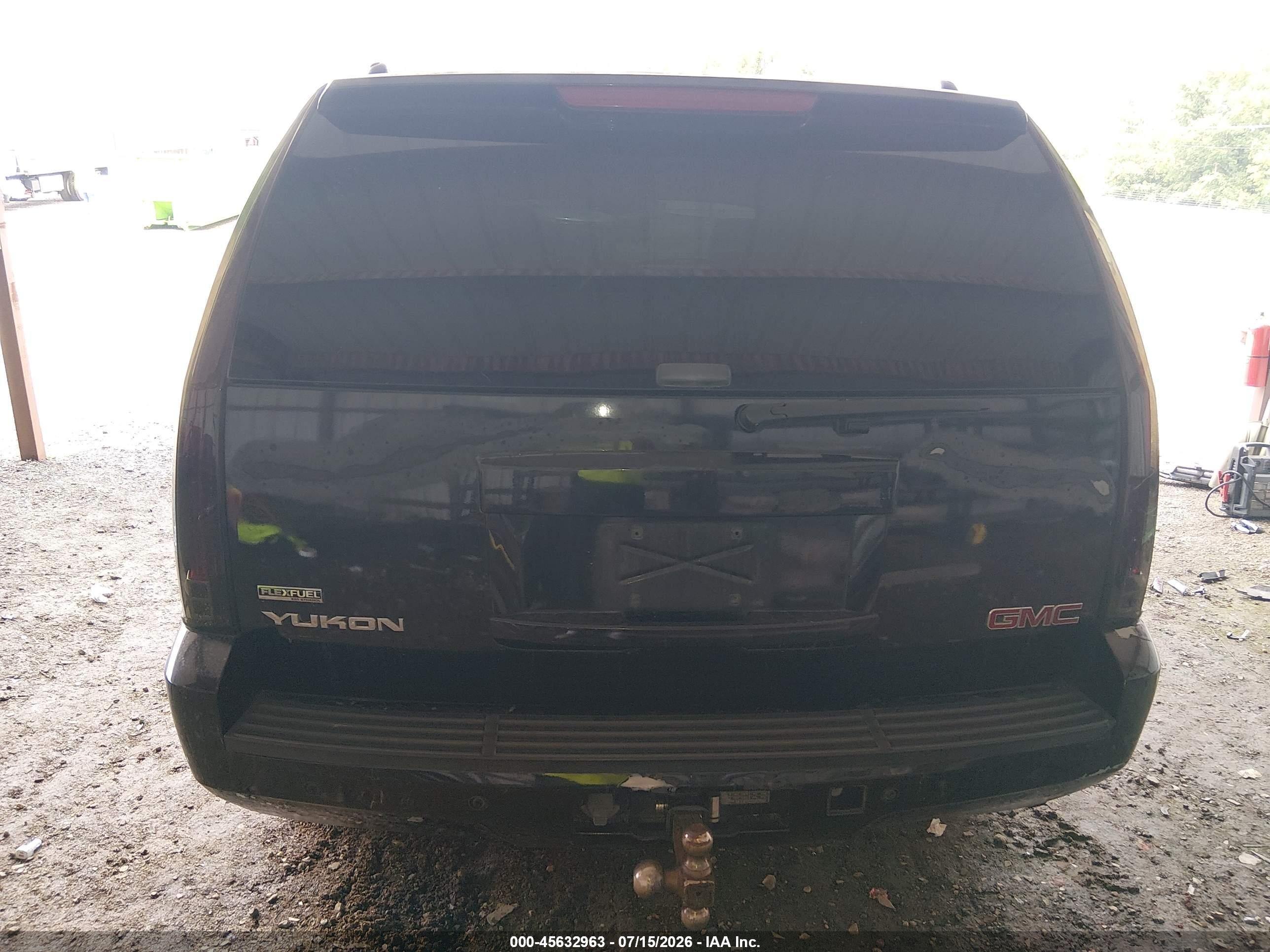 2007 Gmc Yukon Slt Black vin: 1GKFC13067J405520