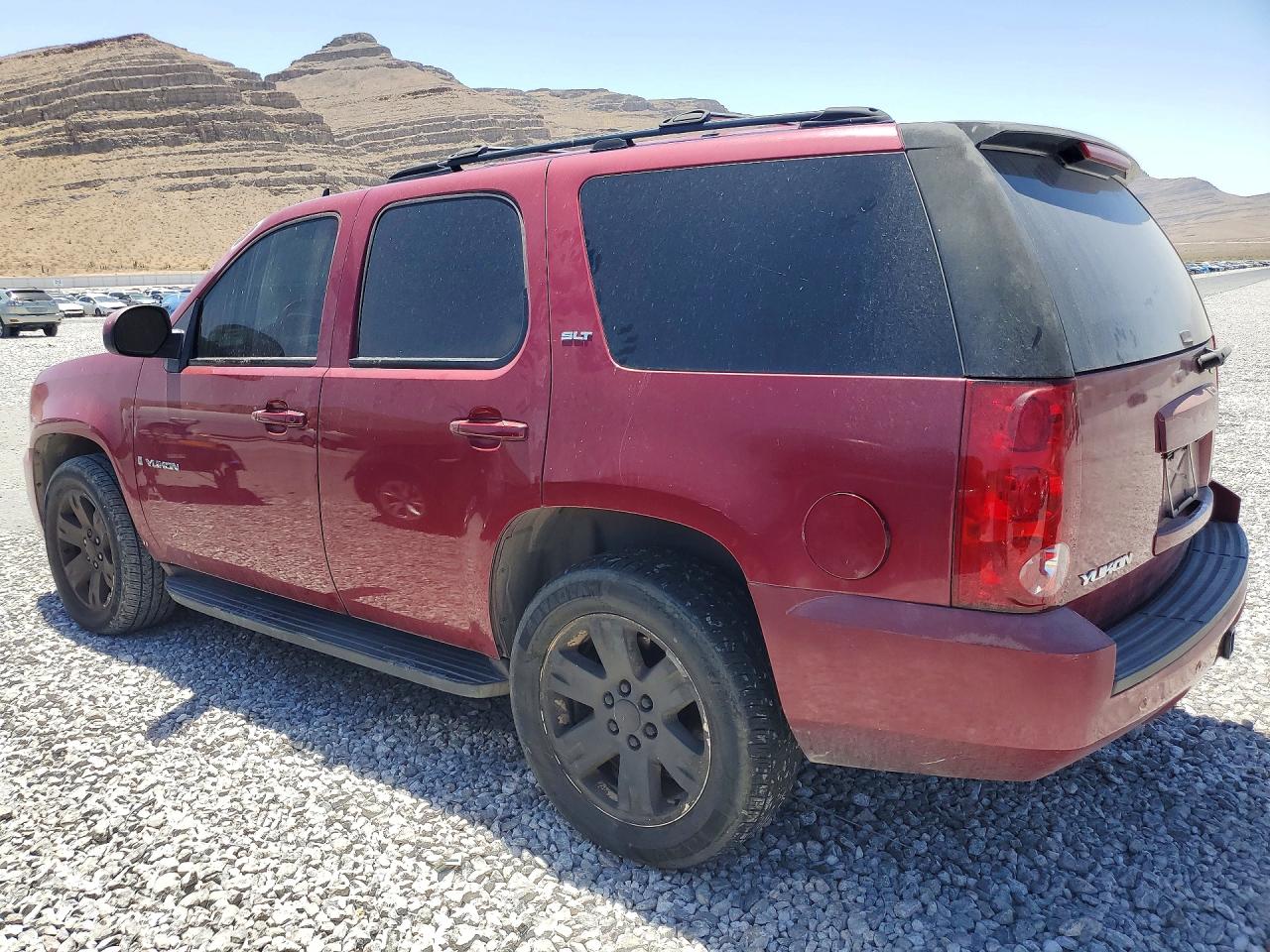 2007 Gmc Yukon Burgundy vin: 1GKFC13067R124478