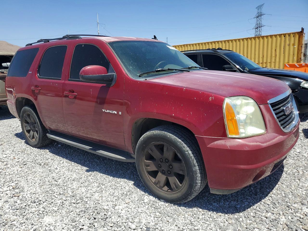 2007 Gmc Yukon Burgundy vin: 1GKFC13067R124478