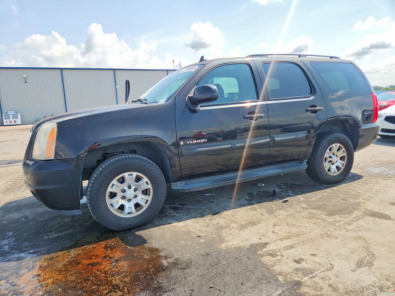 2007 Gmc Yukon Black vin: 1GKFC13077R391645