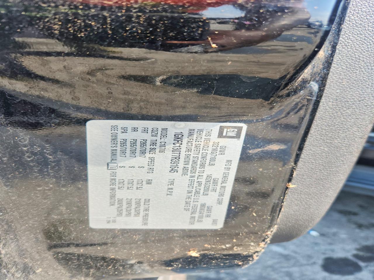 2007 Gmc Yukon Black vin: 1GKFC13077R391645