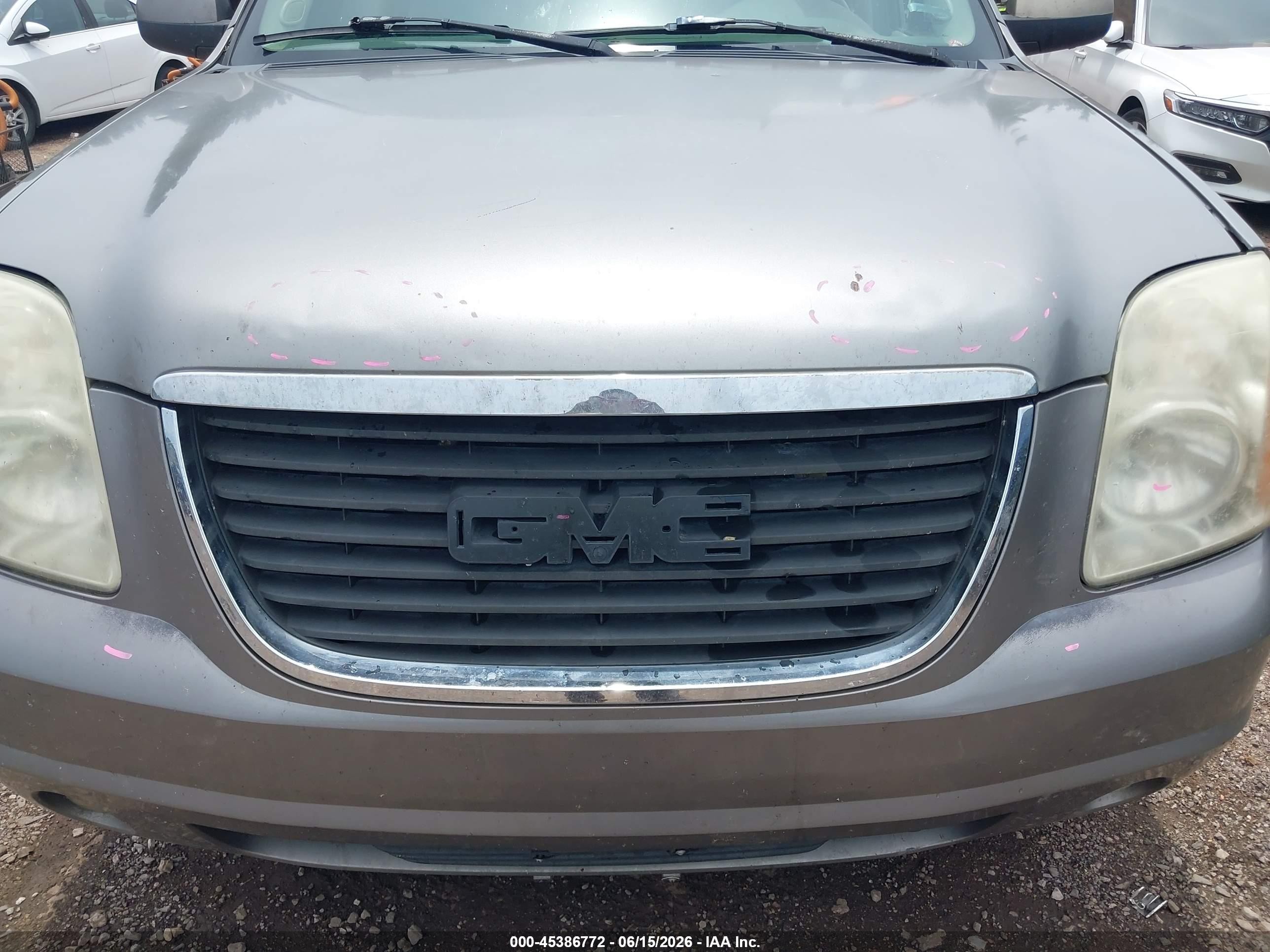 2008 Gmc Yukon Slt Gray vin: 1GKFC13088R165244