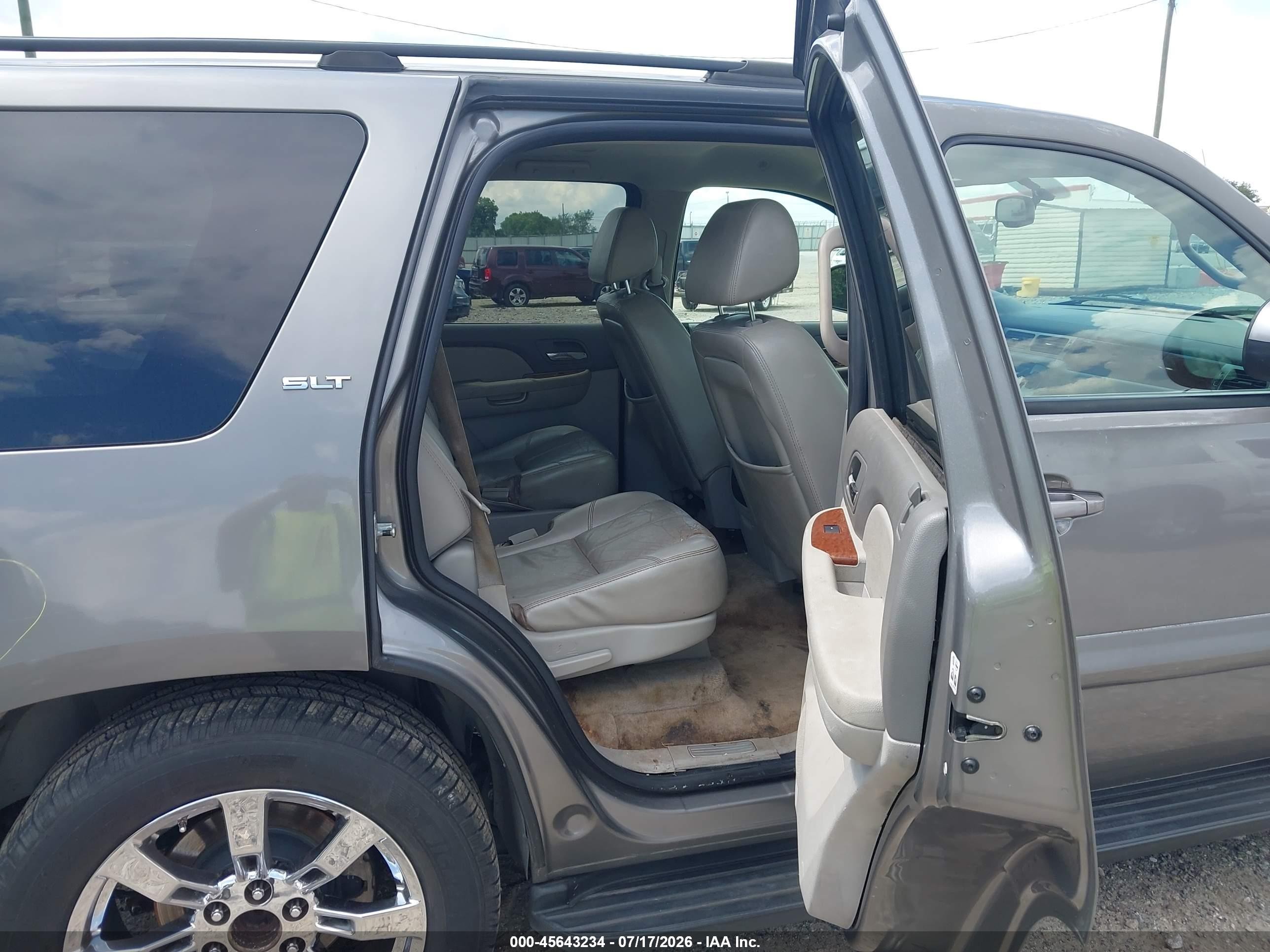 2007 Gmc Yukon Slt Gray vin: 1GKFC13097J182888