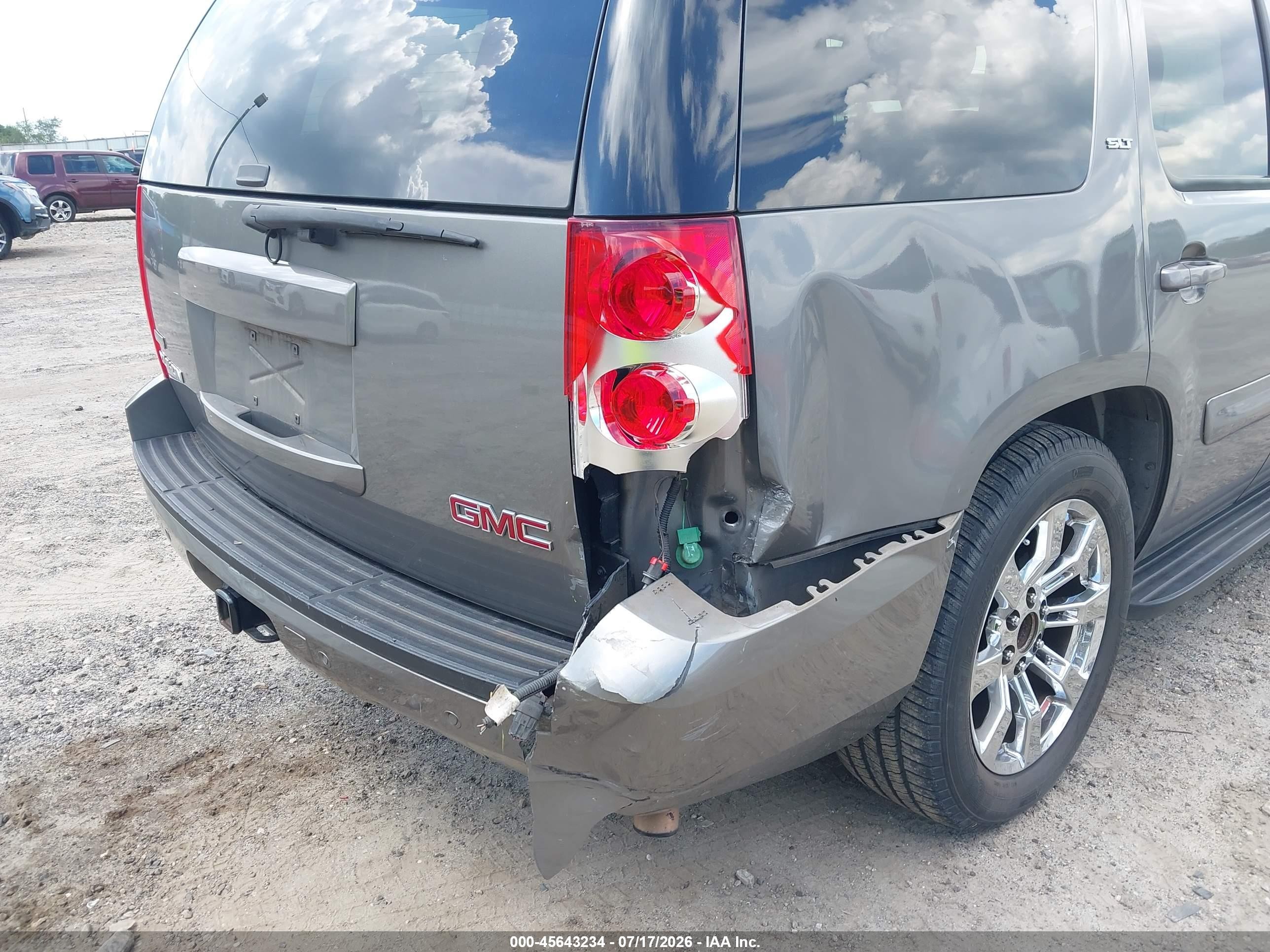 2007 Gmc Yukon Slt Gray vin: 1GKFC13097J182888