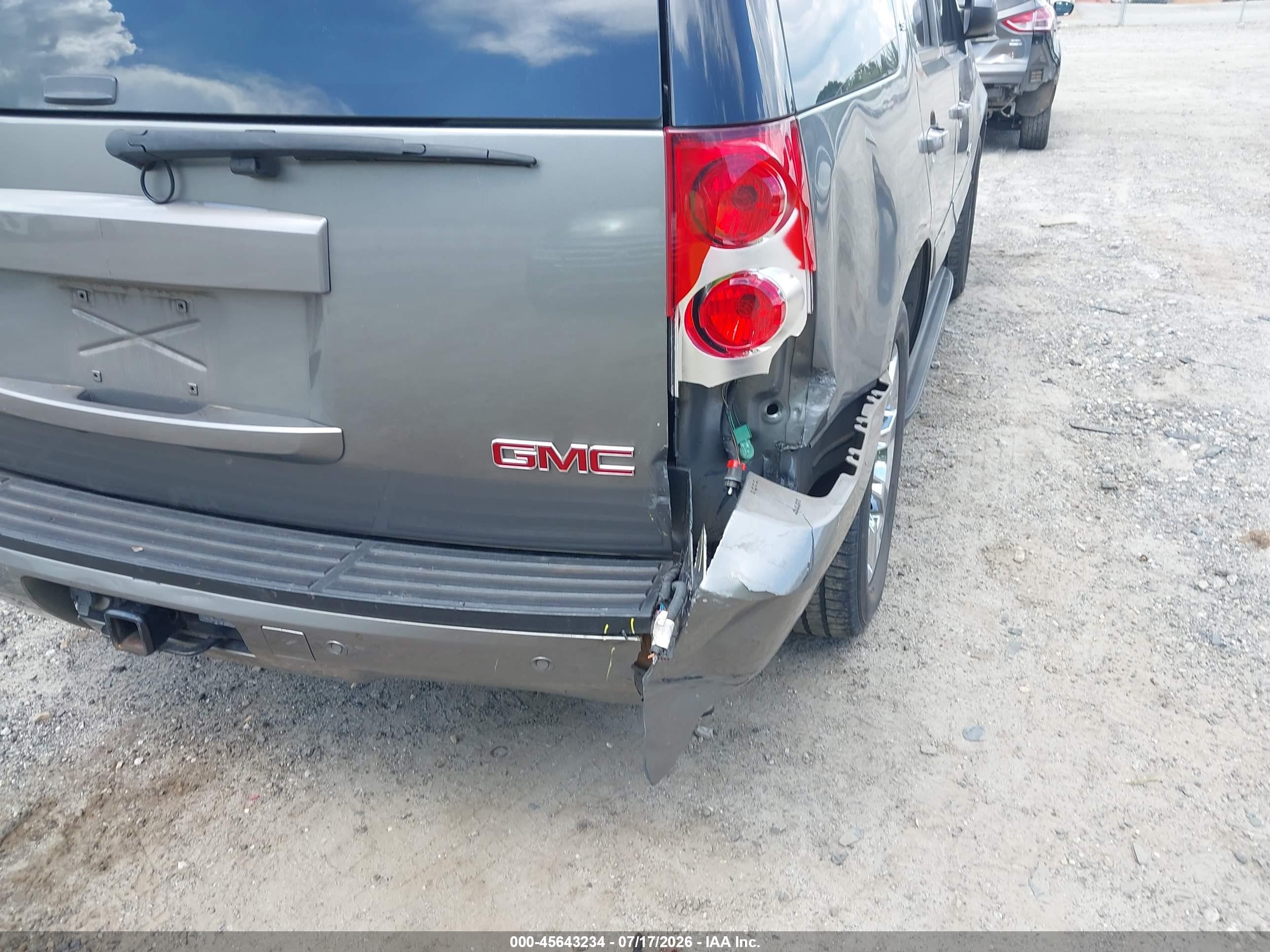 2007 Gmc Yukon Slt Gray vin: 1GKFC13097J182888