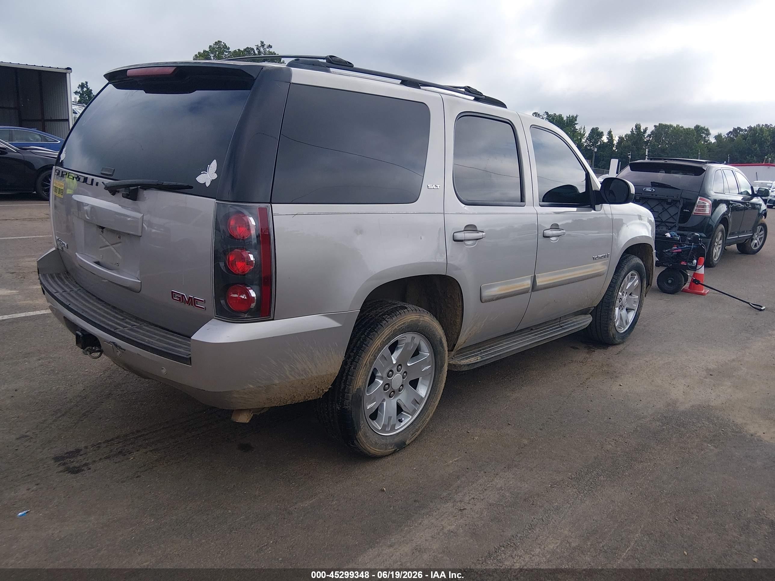 2007 Gmc Yukon Slt Silver vin: 1GKFC13097R322603