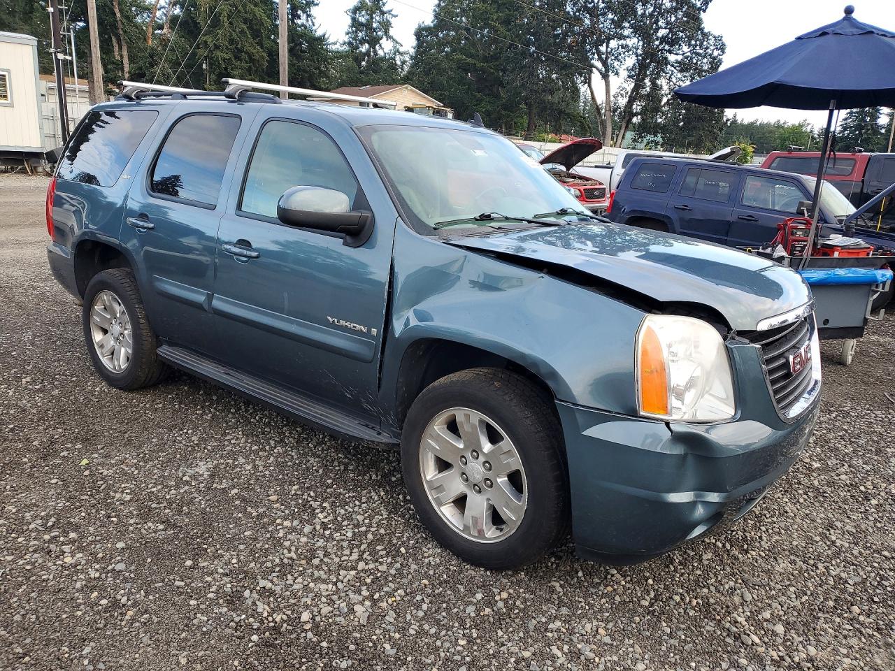2008 Gmc Yukon Blue vin: 1GKFC13098R220445