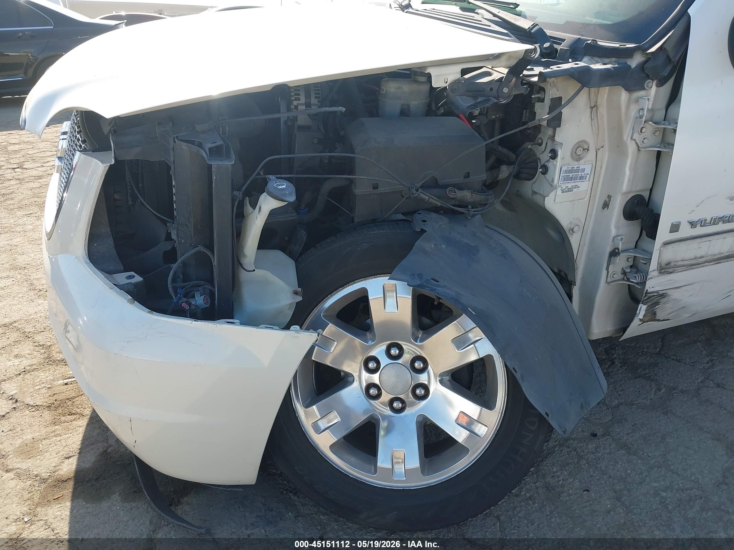 2008 Gmc Yukon Slt White vin: 1GKFC13098R230103