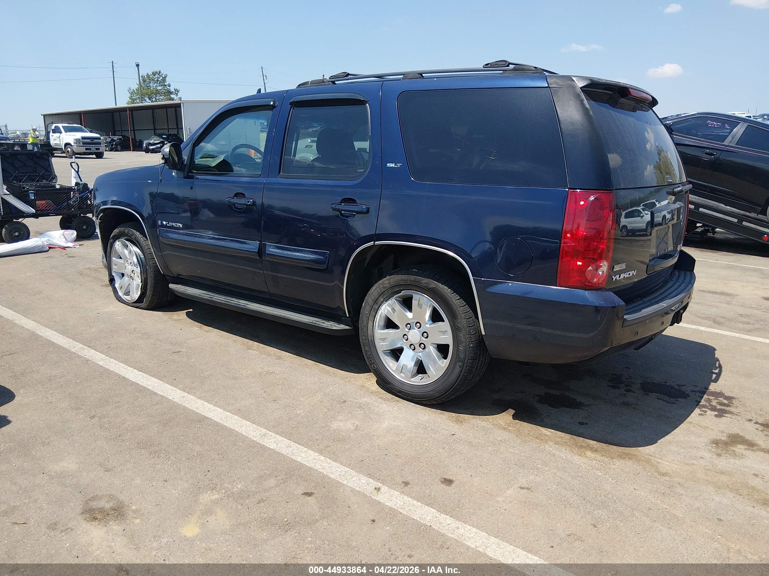 2007 Gmc Yukon Slt Blue vin: 1GKFC130X7R276943