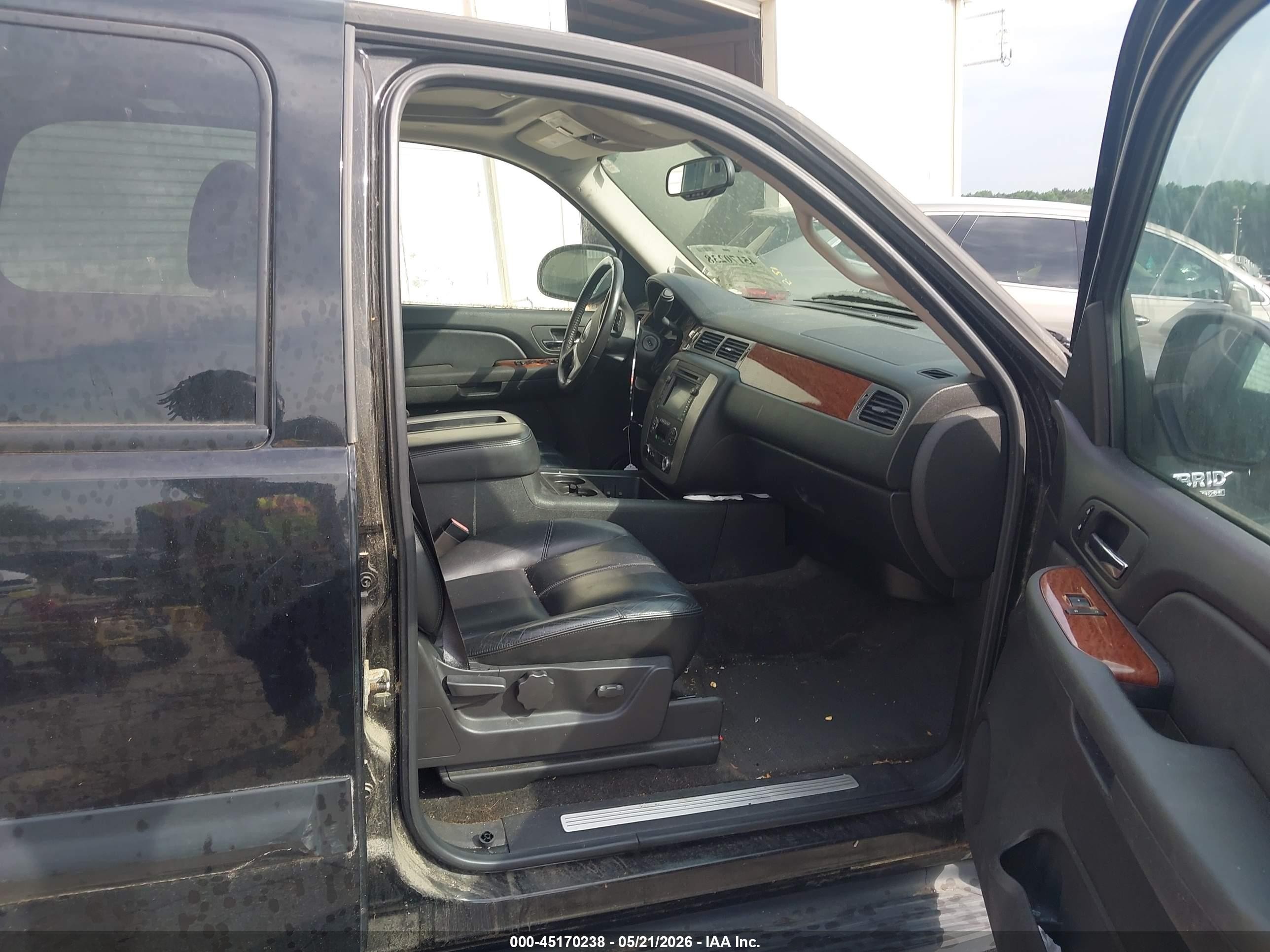 2008 Gmc Yukon Hybrid Black vin: 1GKFC135X8R206405