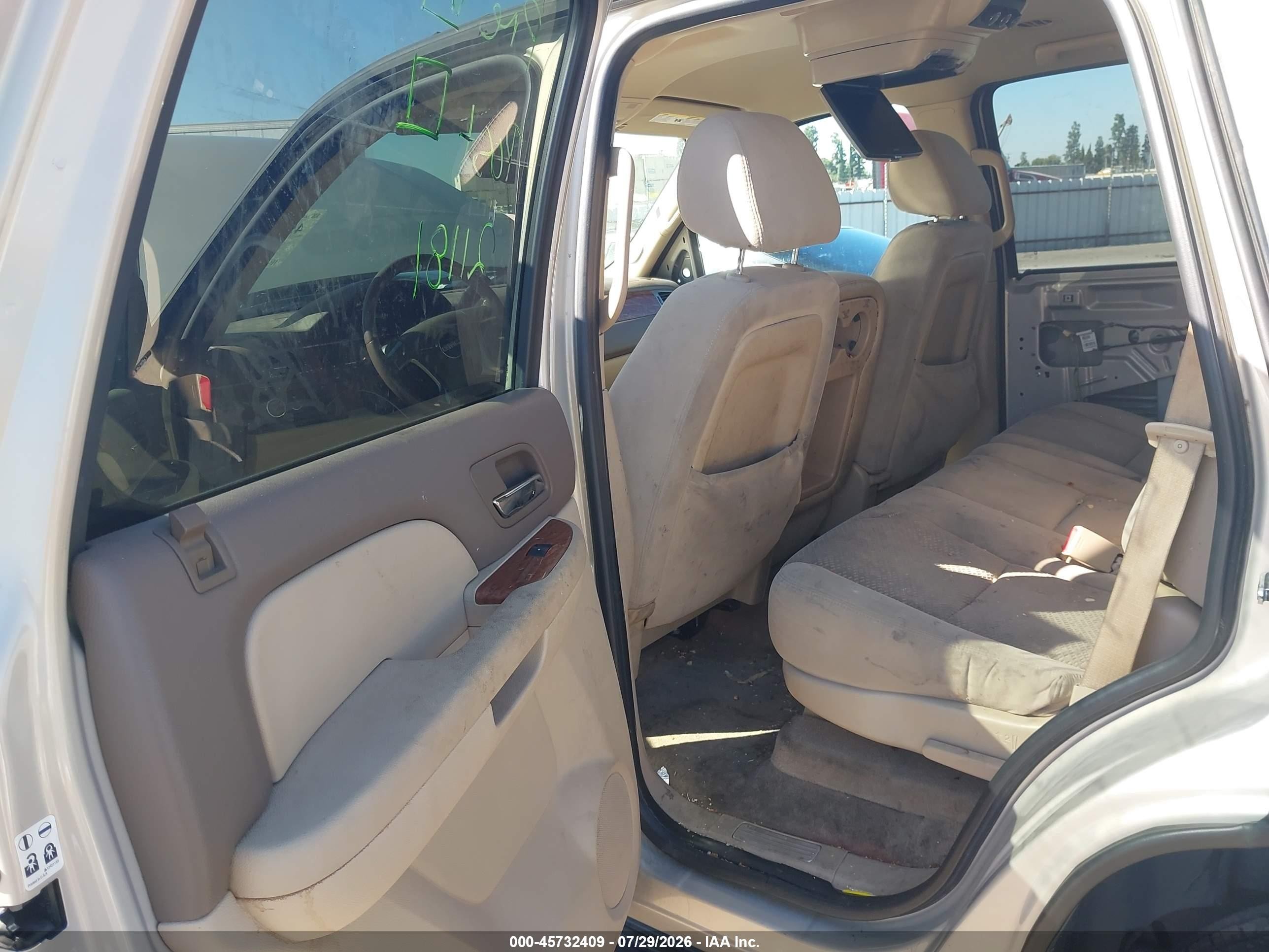 2007 Gmc Yukon Sle Champagne vin: 1GKFC13C27R413271