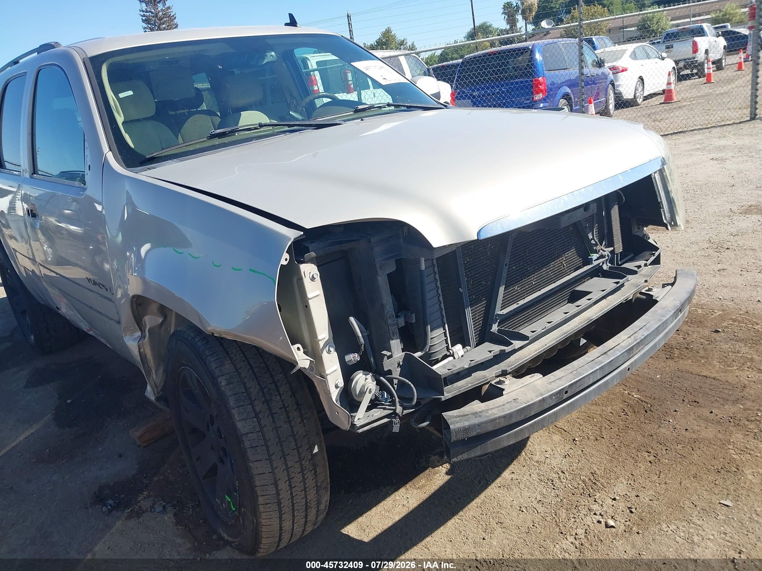 2007 Gmc Yukon Sle Champagne vin: 1GKFC13C27R413271