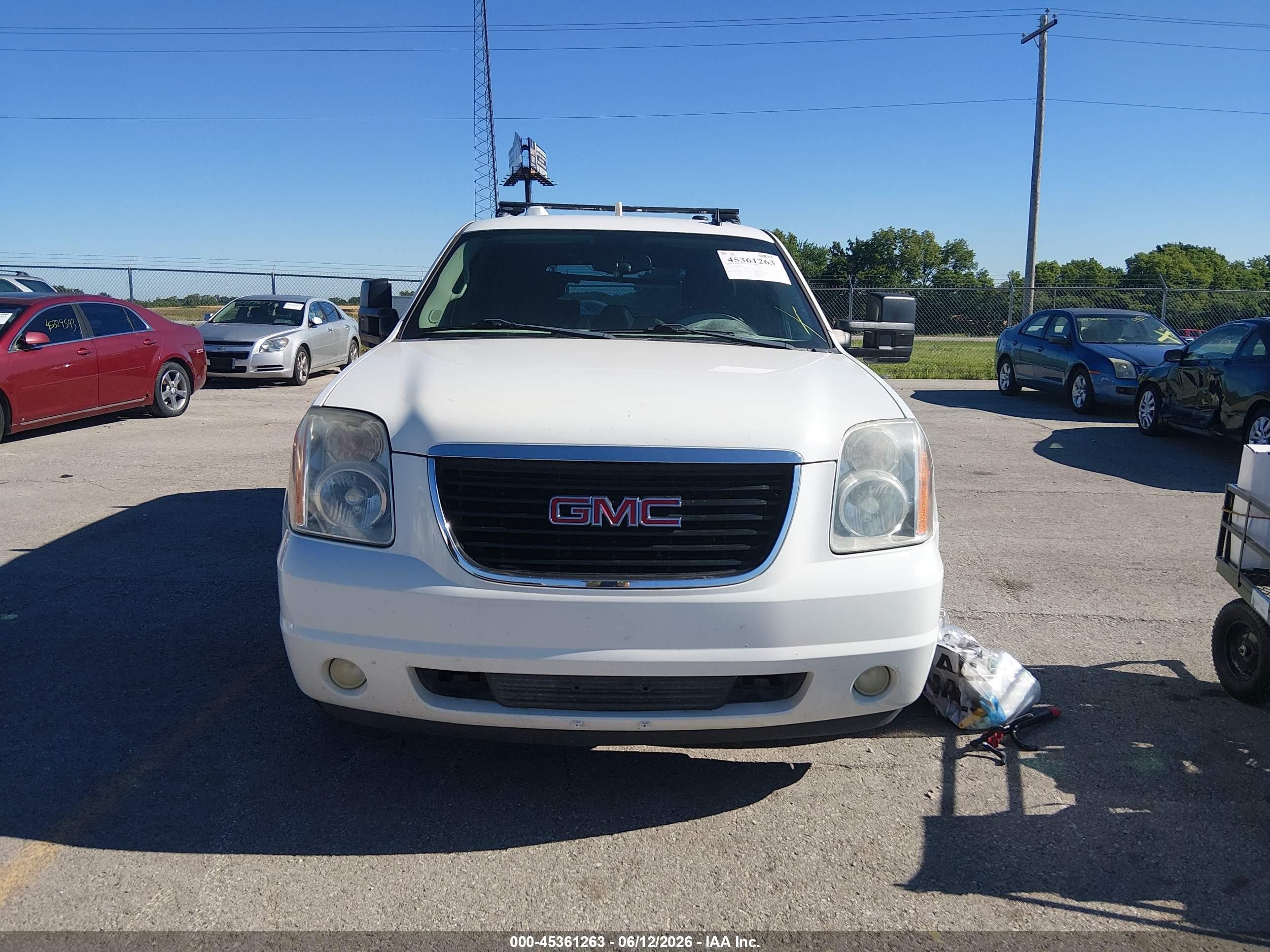 2009 Gmc Yukon Commercial Fleet White vin: 1GKFC13C99R202961