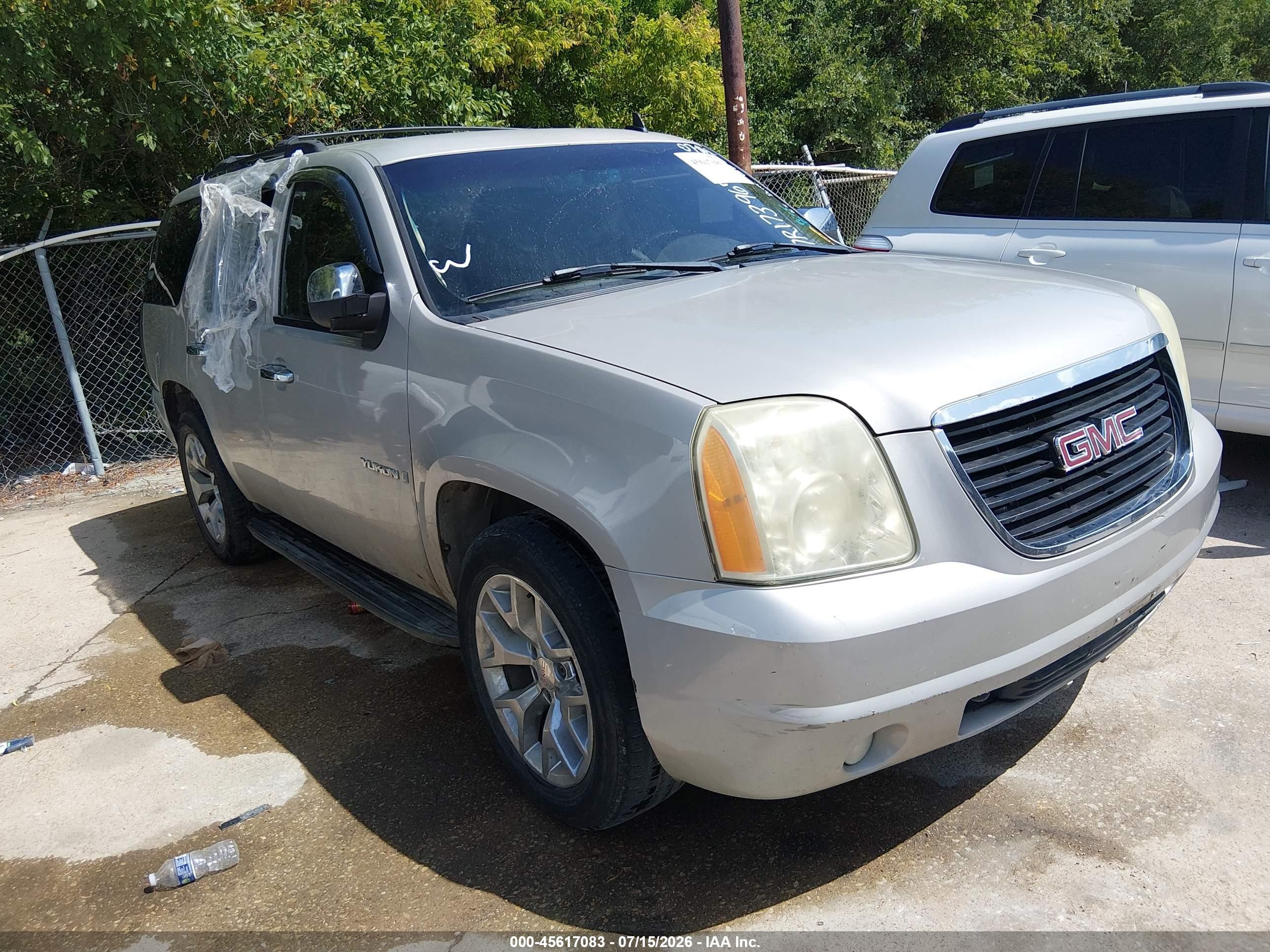 2007 Gmc Yukon Slt Champagne vin: 1GKFC13J17R173967