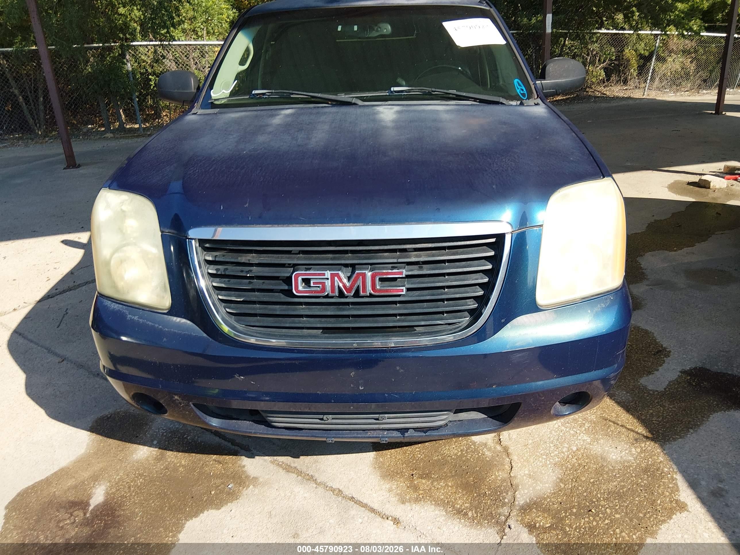 2007 Gmc Yukon Sle Blue vin: 1GKFC13J27R266125