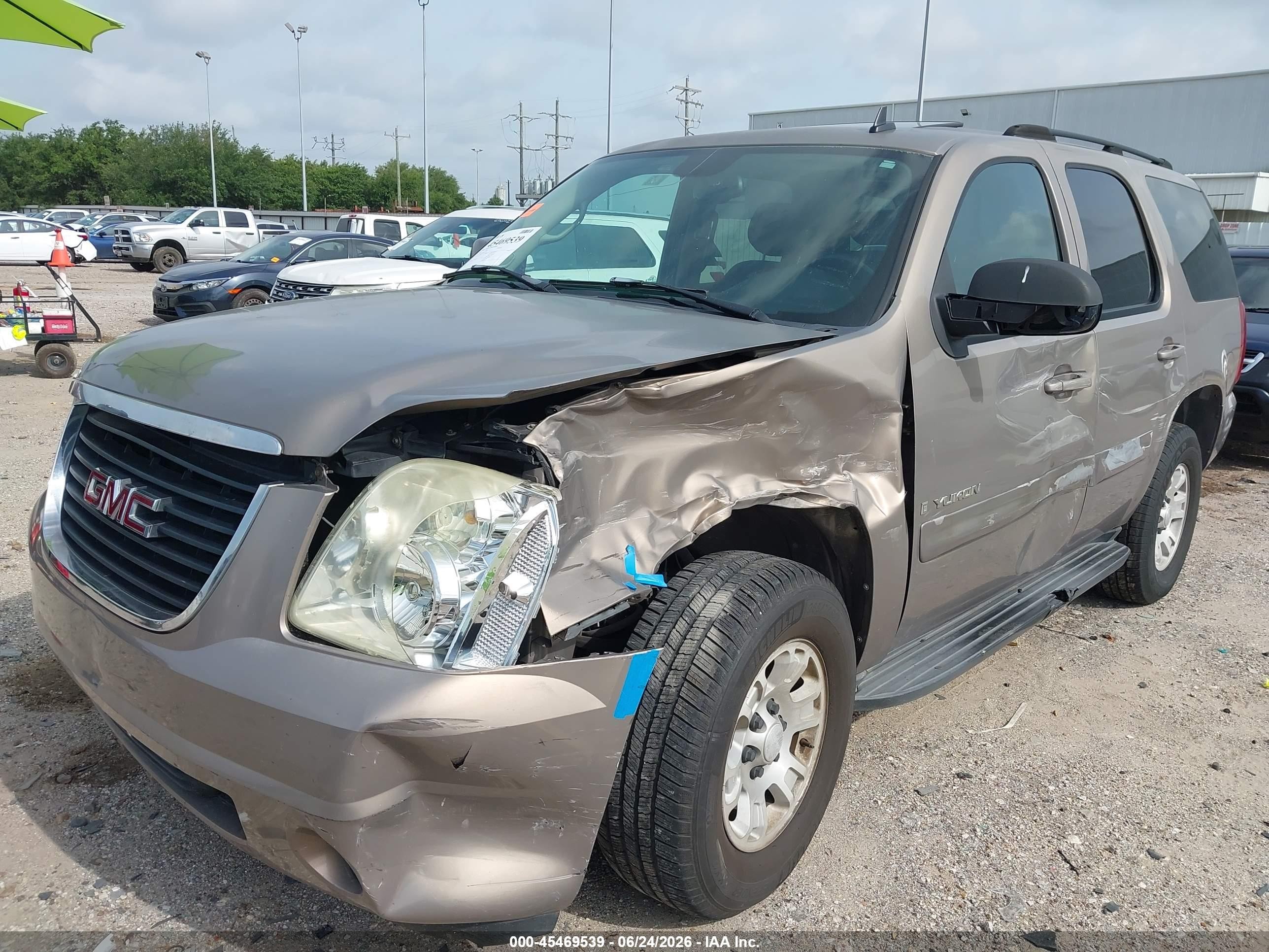 2007 Gmc Yukon Commercial Brown vin: 1GKFC13J27R293311