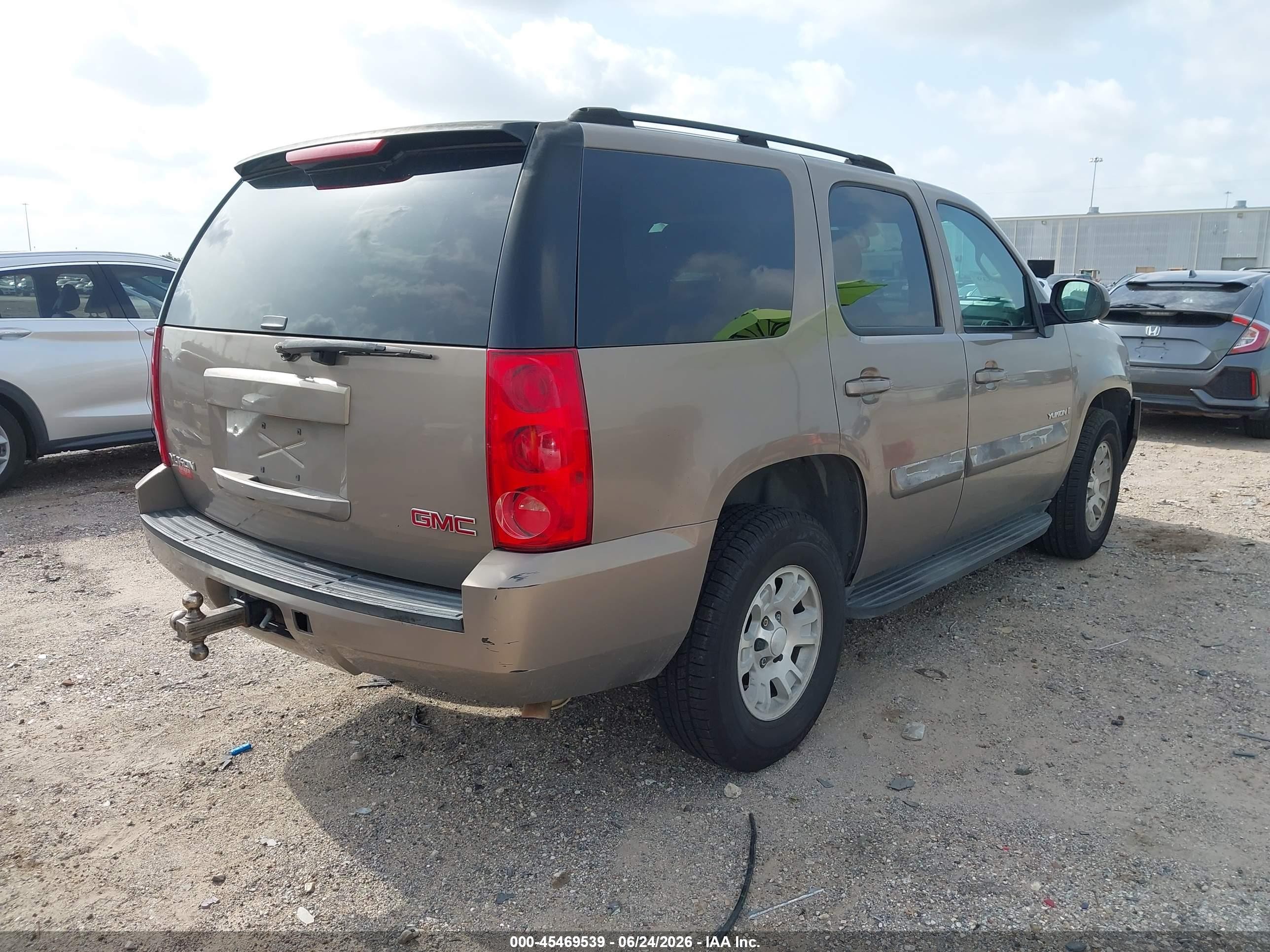 2007 Gmc Yukon Commercial Brown vin: 1GKFC13J27R293311