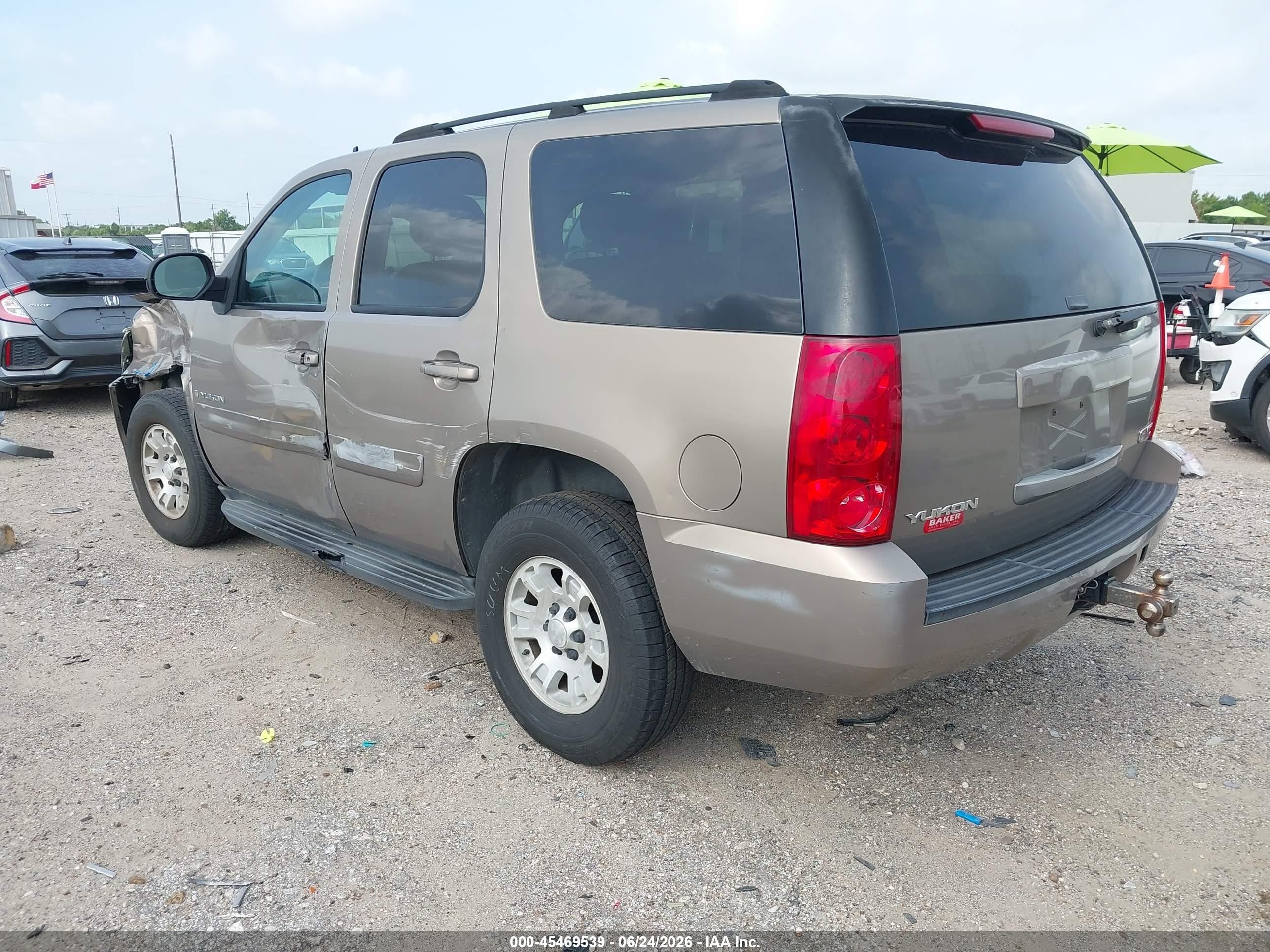 2007 Gmc Yukon Commercial Brown vin: 1GKFC13J27R293311