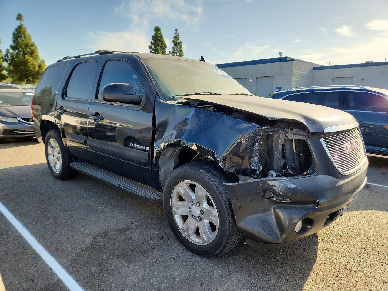 2007 Gmc Yukon Черный vin: 1GKFC13J37R173632