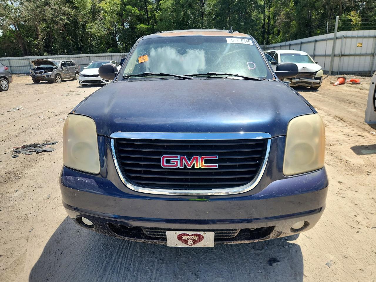 2007 Gmc Yukon Blue vin: 1GKFC13J37R371899