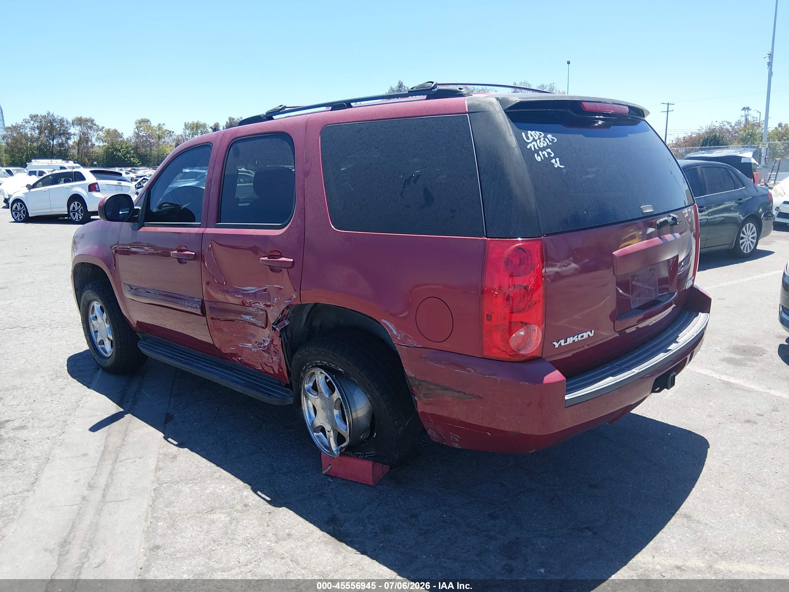 2007 Gmc Yukon Slt Red vin: 1GKFC13J57R129115