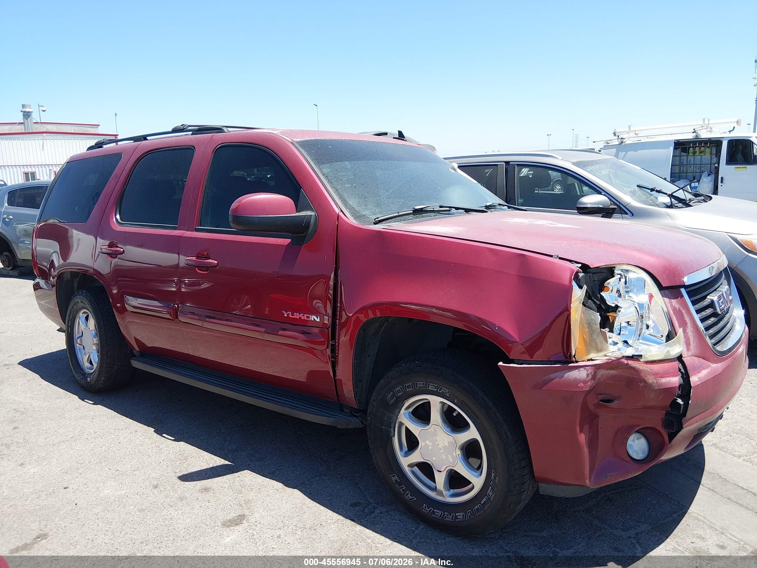 2007 Gmc Yukon Slt Red vin: 1GKFC13J57R129115