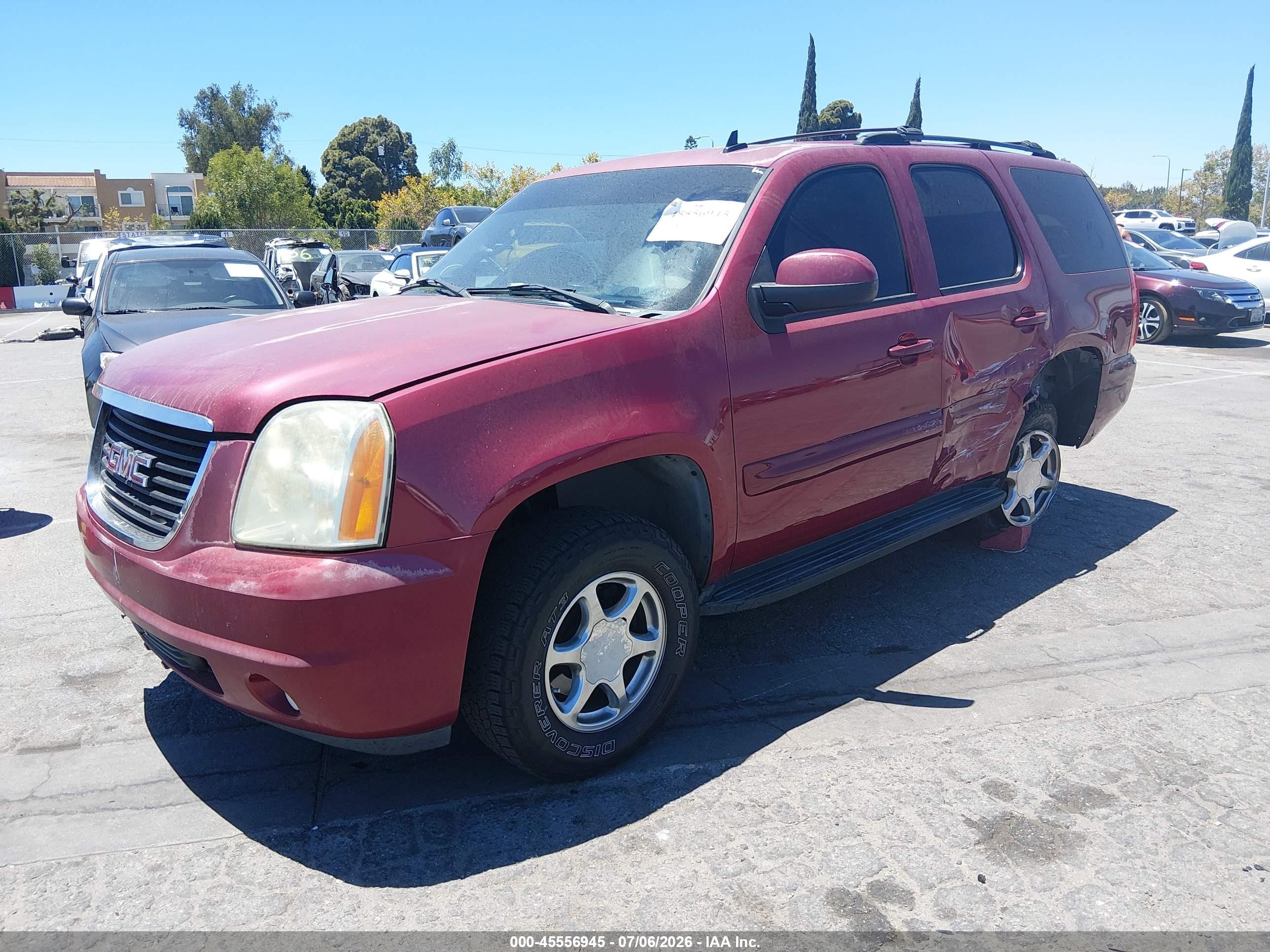2007 Gmc Yukon Slt Red vin: 1GKFC13J57R129115