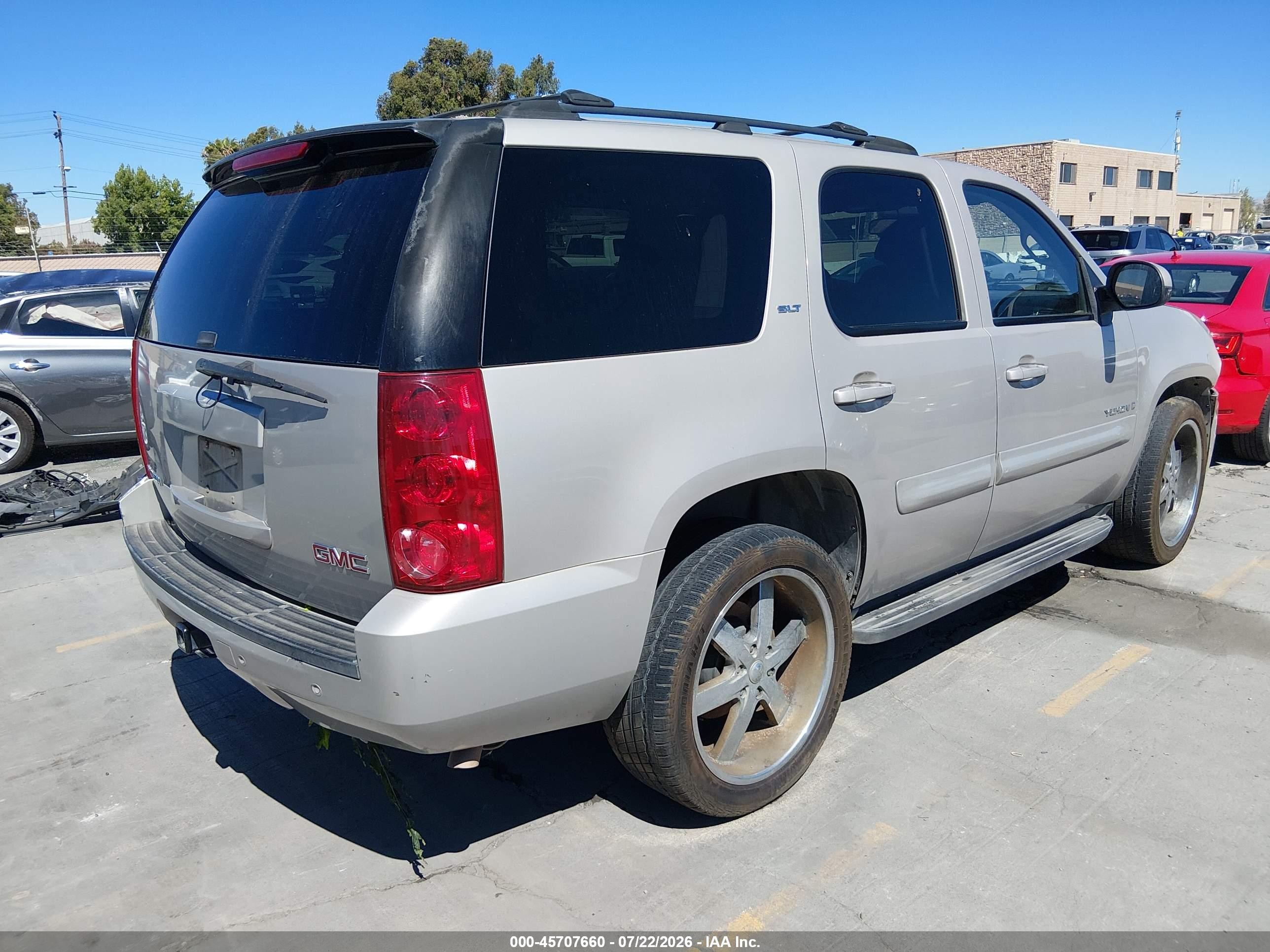 2007 Gmc Yukon Slt Beige vin: 1GKFC13J57R210809