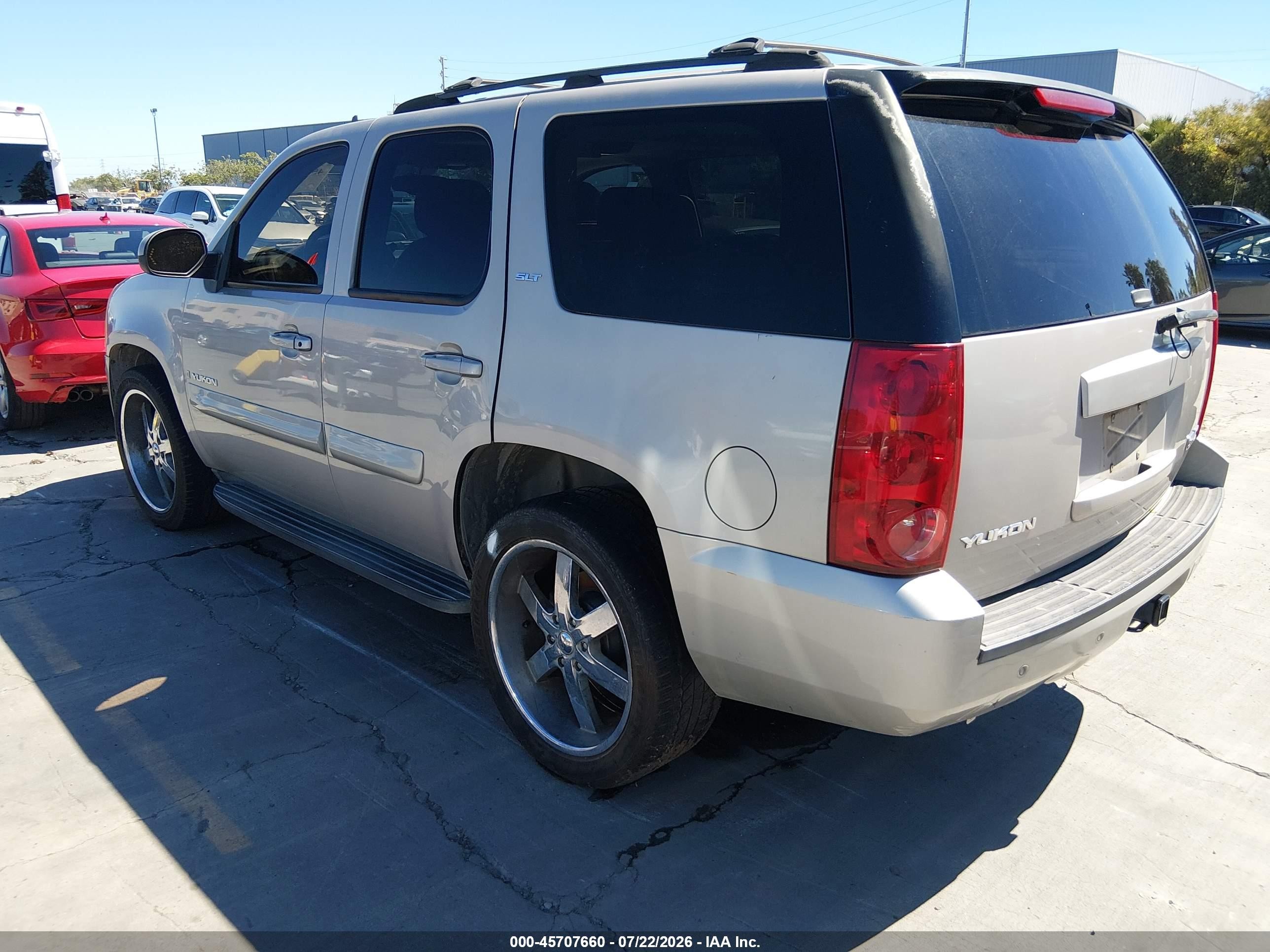 2007 Gmc Yukon Slt Beige vin: 1GKFC13J57R210809